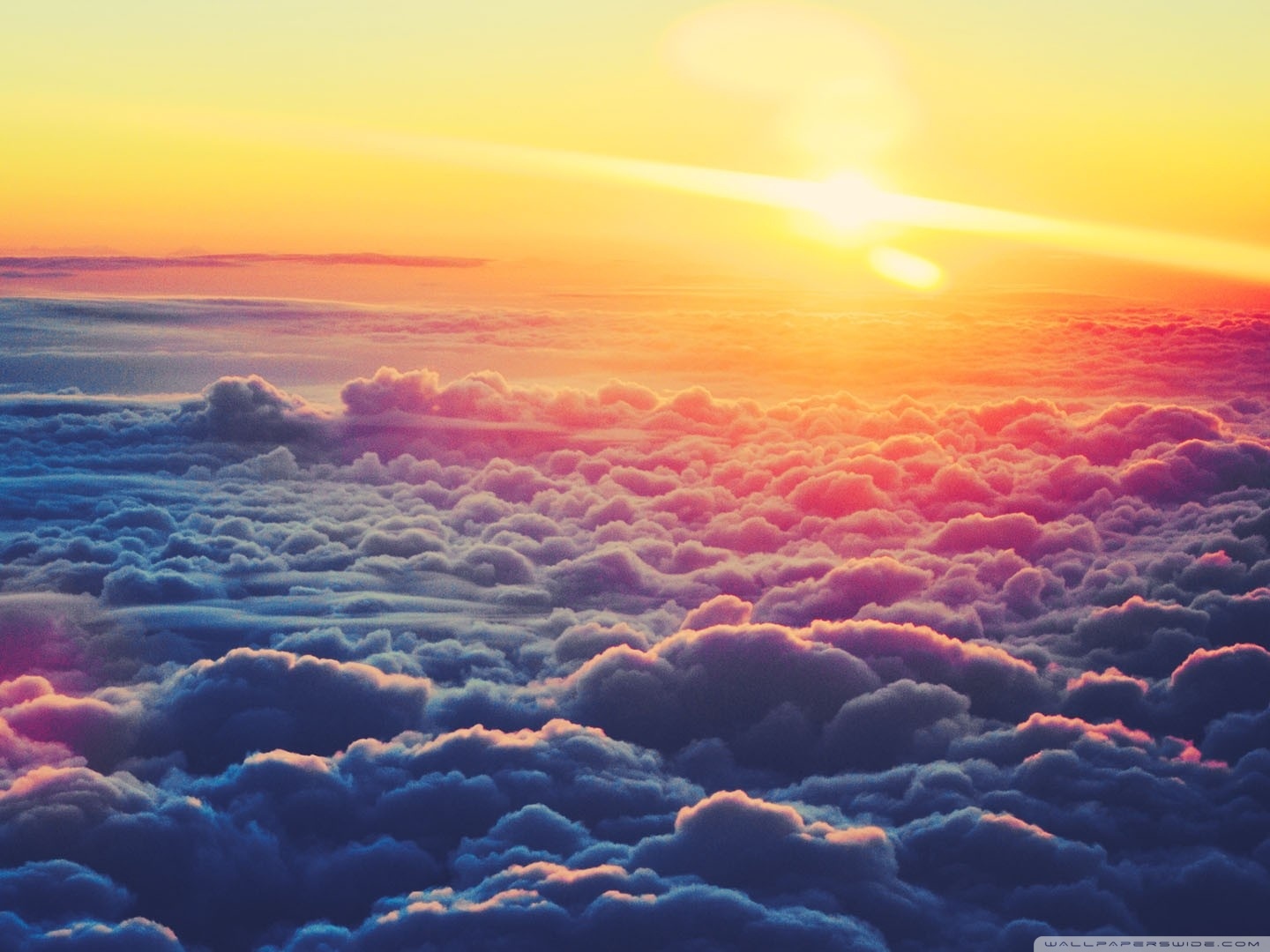 Above The Clouds S Wallpaper 1440x1080