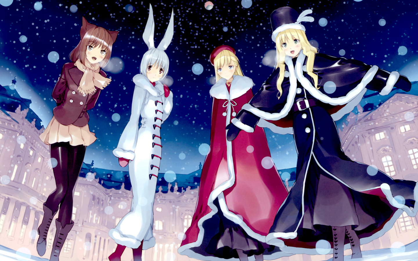 Anime Winter S Wallpaper 1440x900