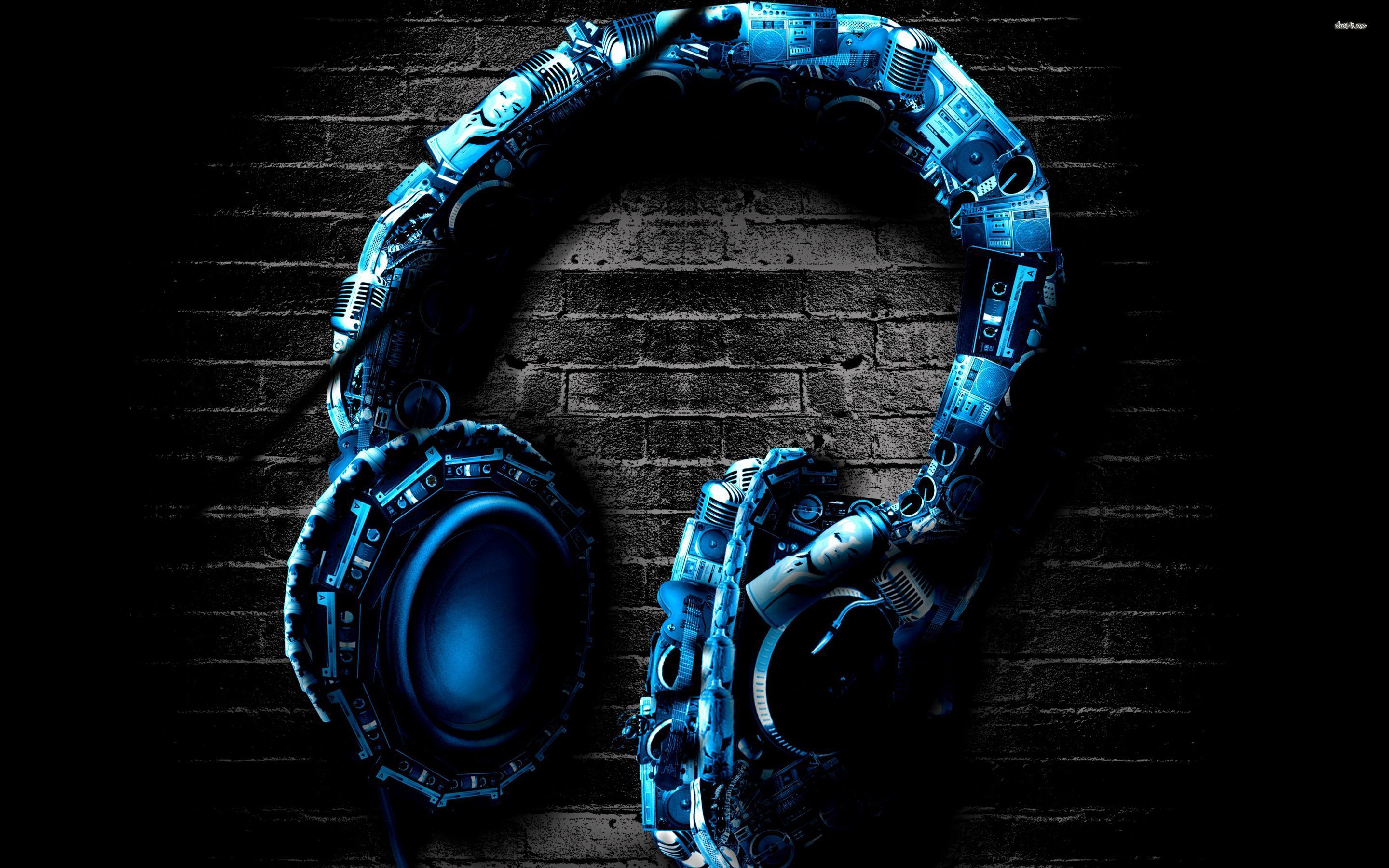 Awesome Headphones Wallpaper x1800