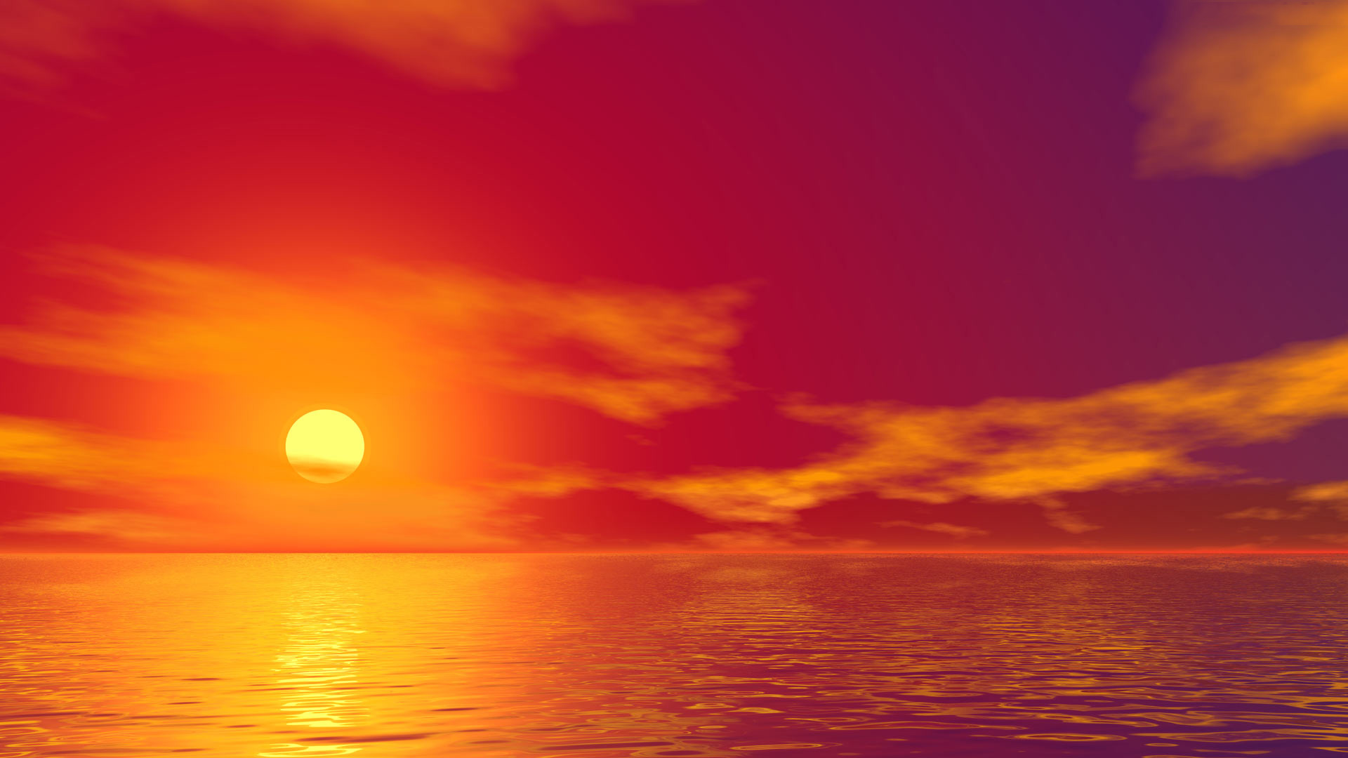 Beautiful Sunset wal