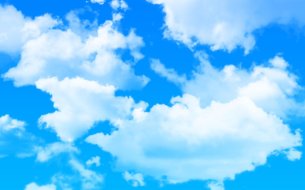 Blue Sky Background Wallpaper 1280x800