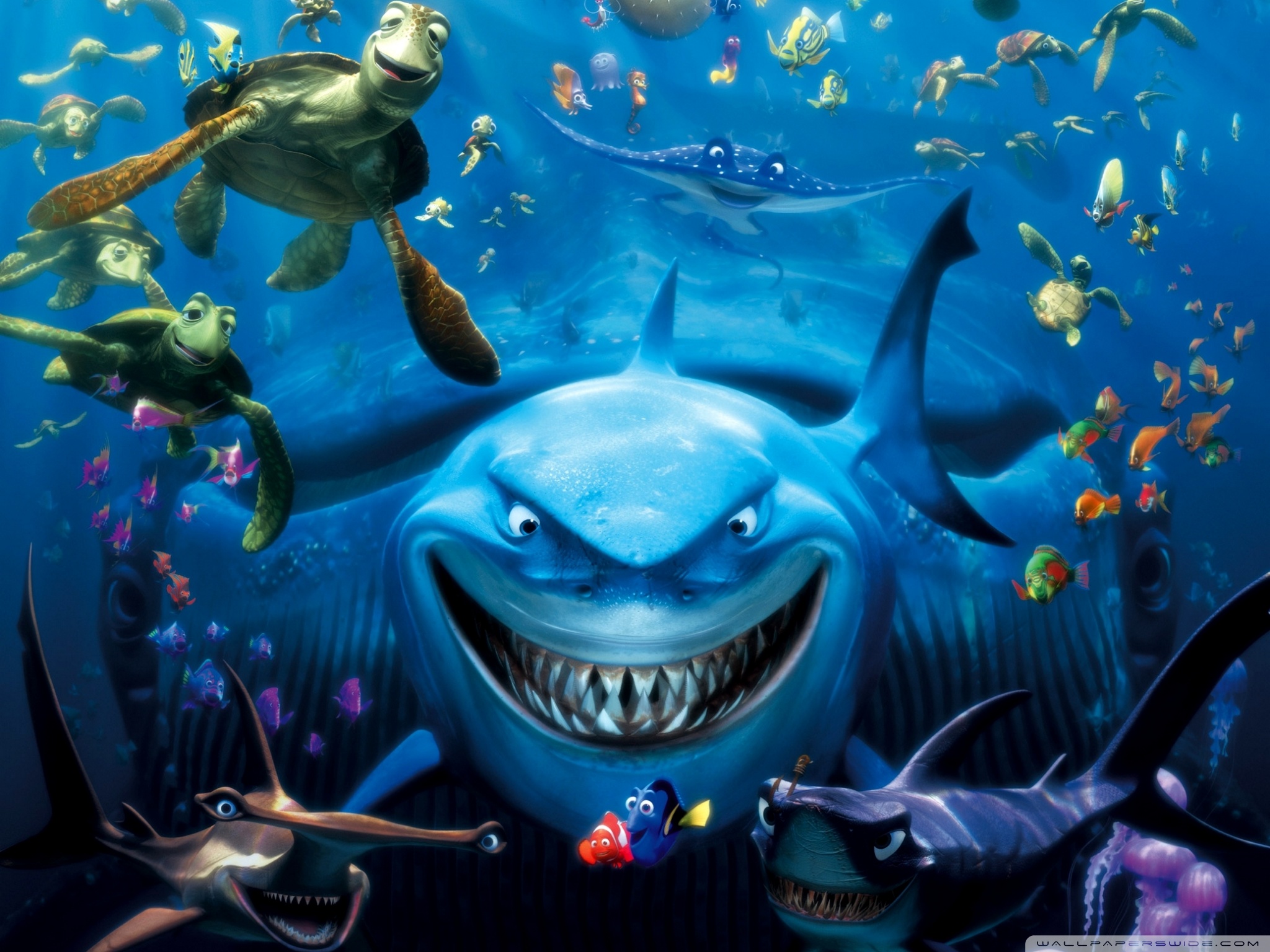 Finding Nemo Wallpaper 48x1536 9