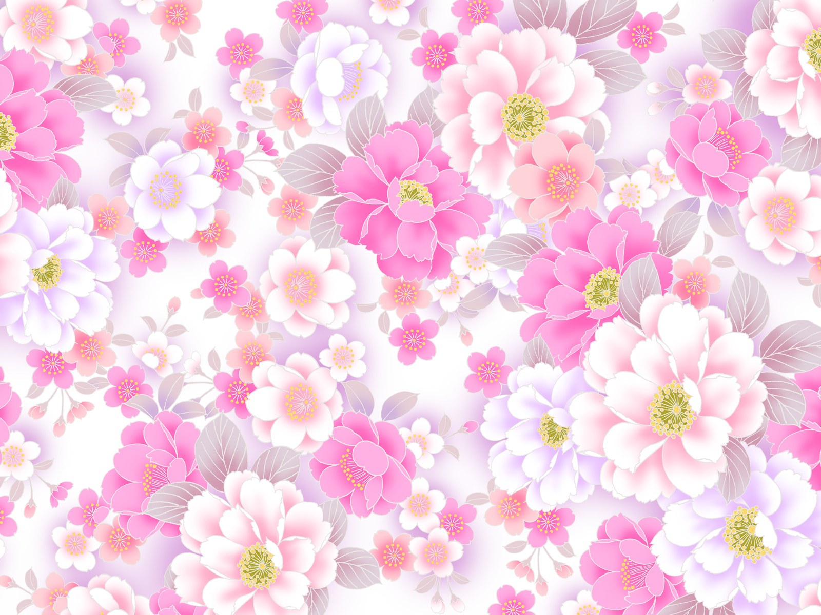 Flower Pattern wallpaper | 1600x1200