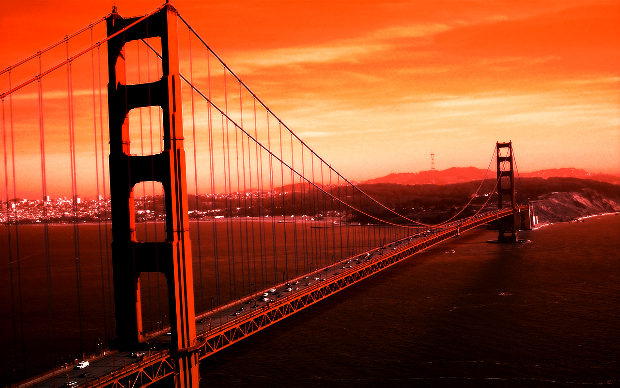 Golden Gate wallpaper | 1280x800 | #71726
