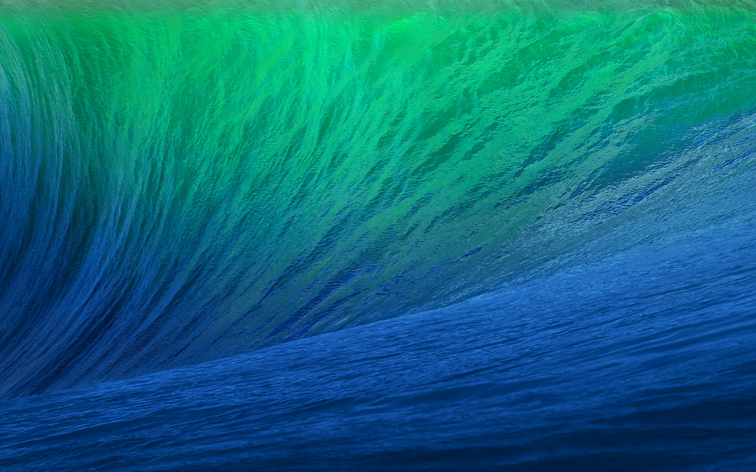 Green Blue Ocean Wave Wallpaper 2880x1800 30516
