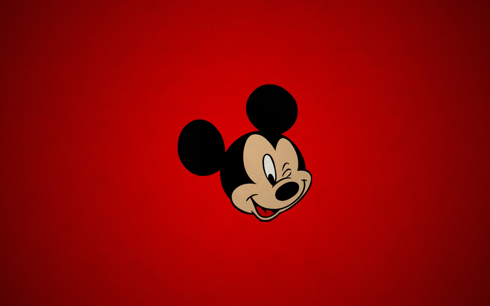 Mickey Mouse Logo wallpaper | 1680x1050