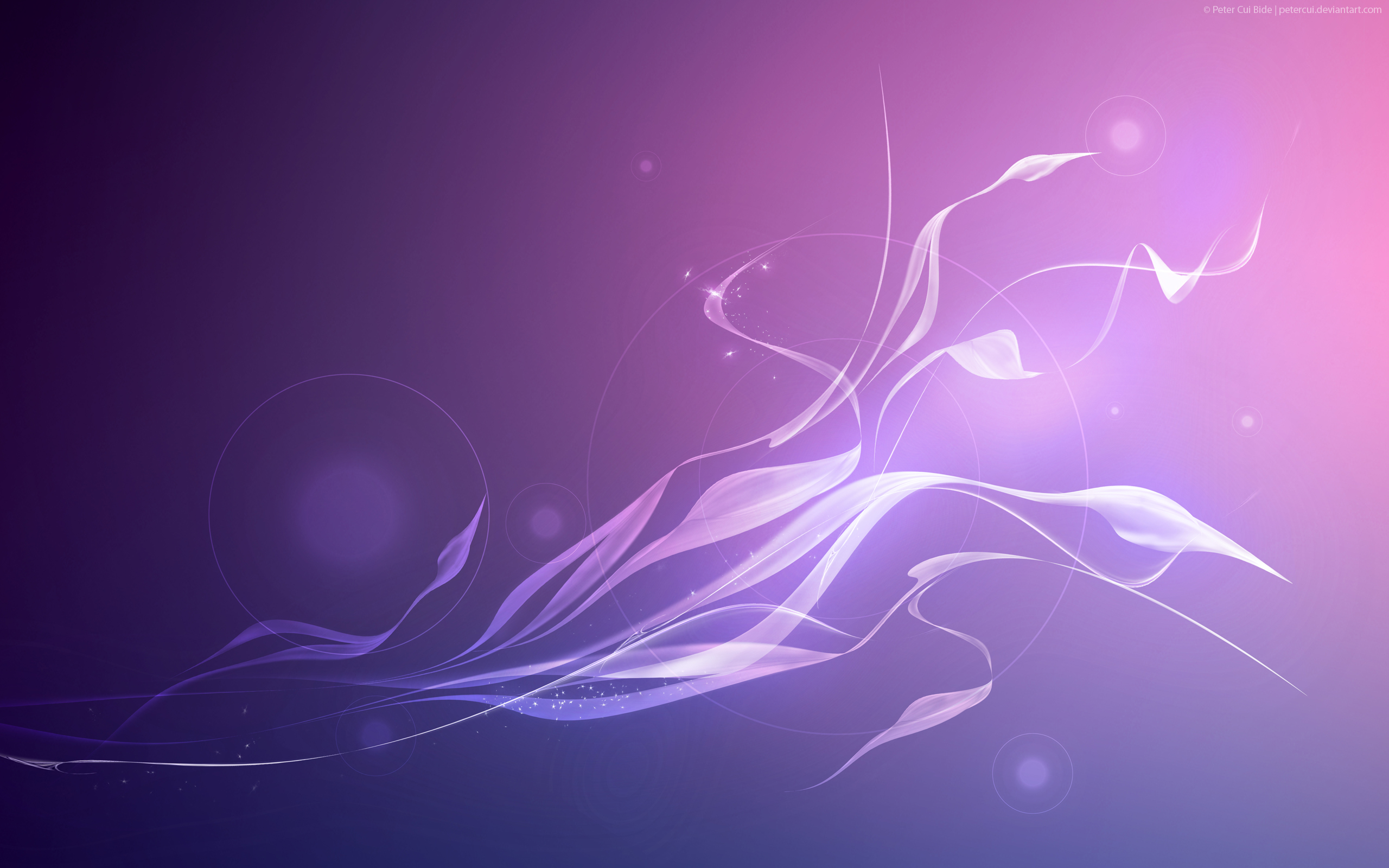 Purple Abstract wallpaper | 2560x1600 | #74242