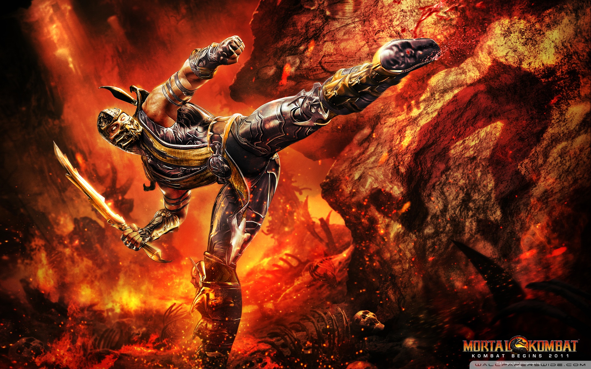 Scorpion Mortal Kombat wallpaper