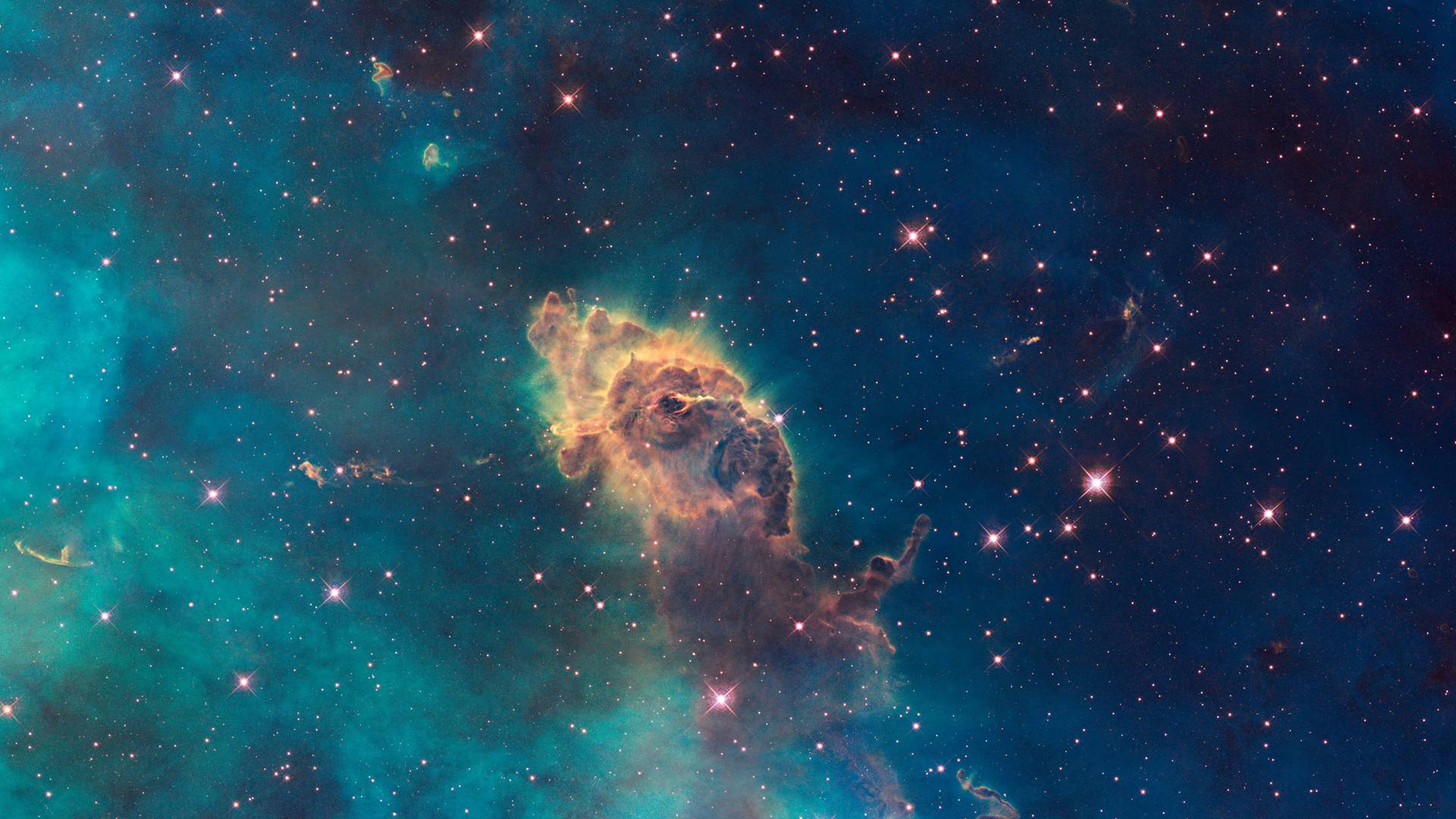Space Stars Nebula Wallpaper 1920x1080 34663