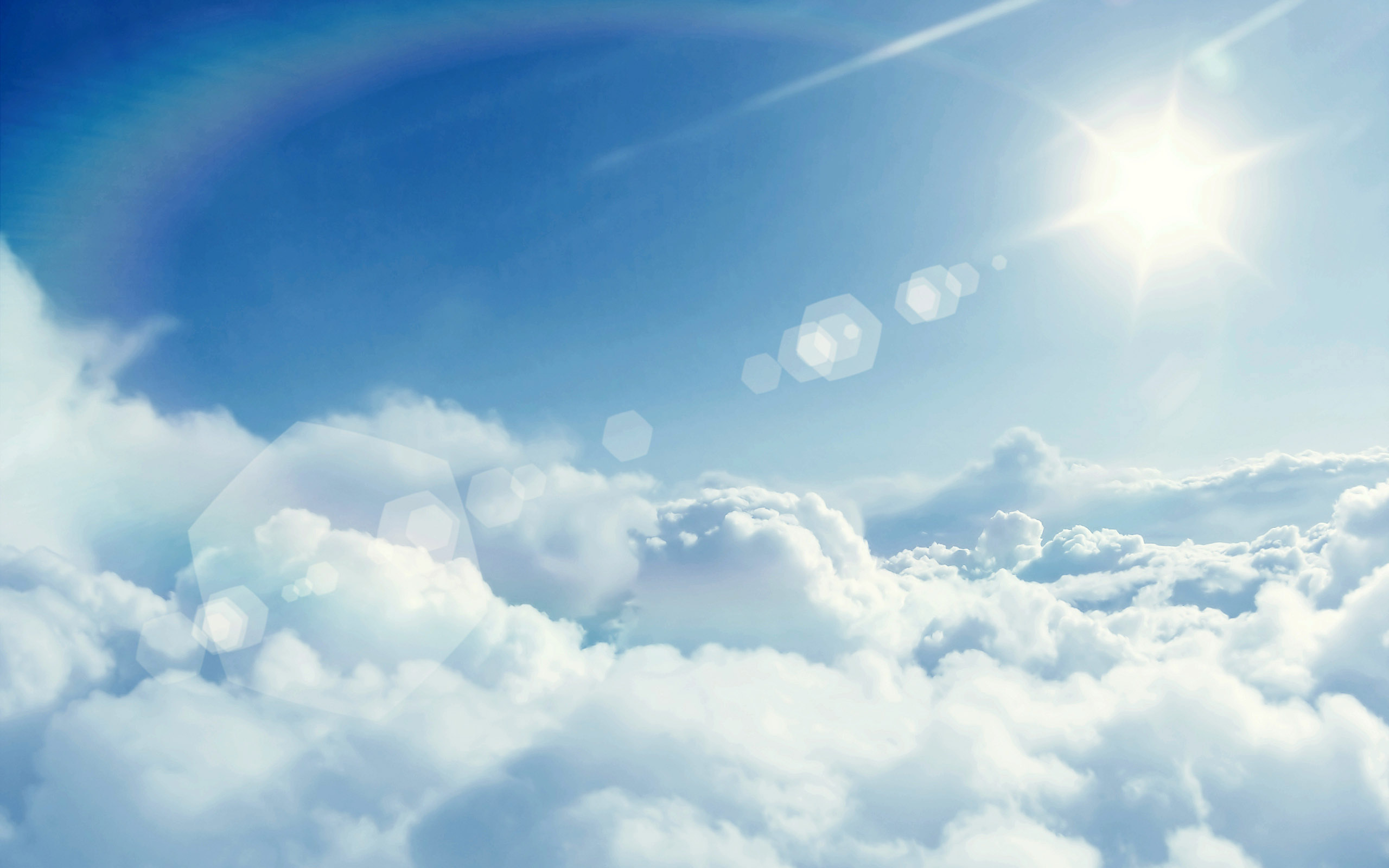 Above the Clouds Wallpaper