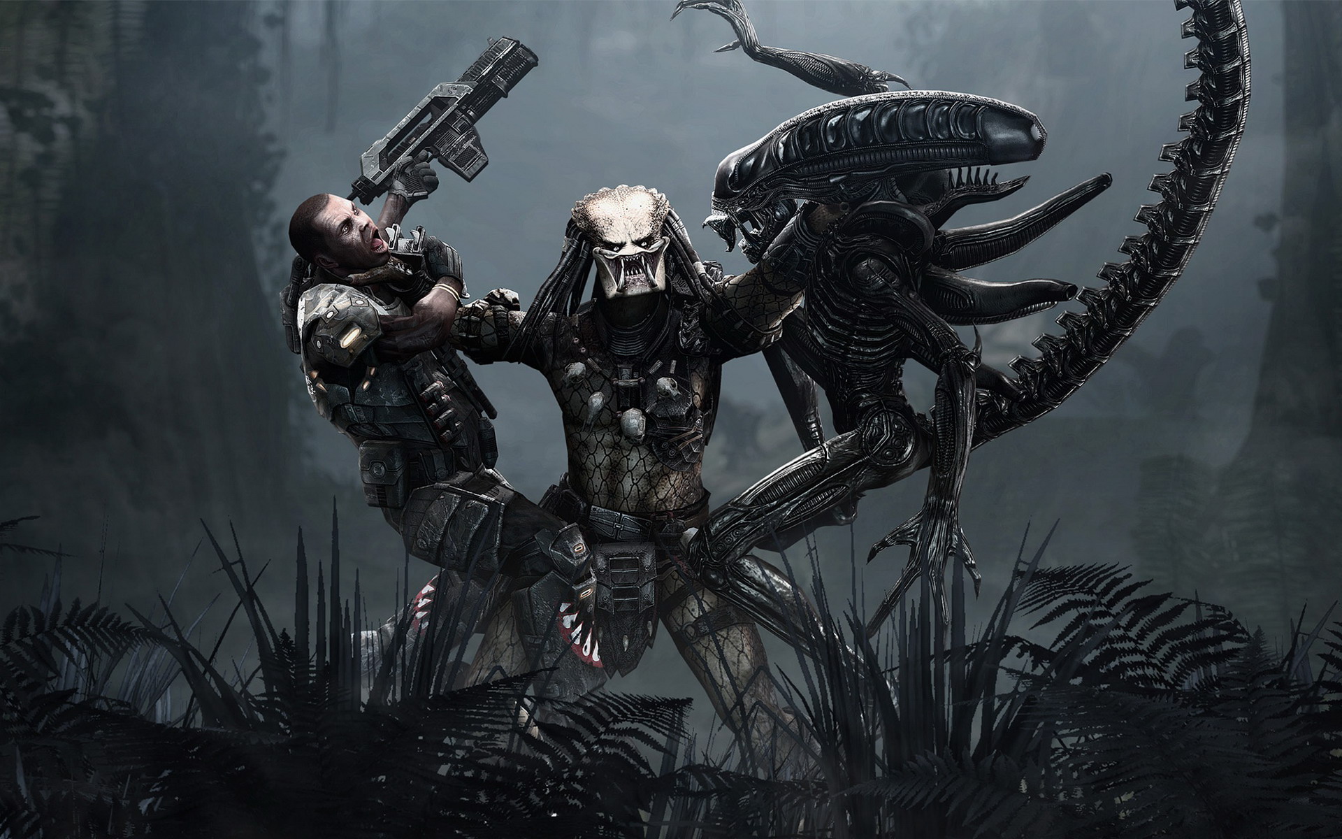 Alien vs Predator Game Wallpapers