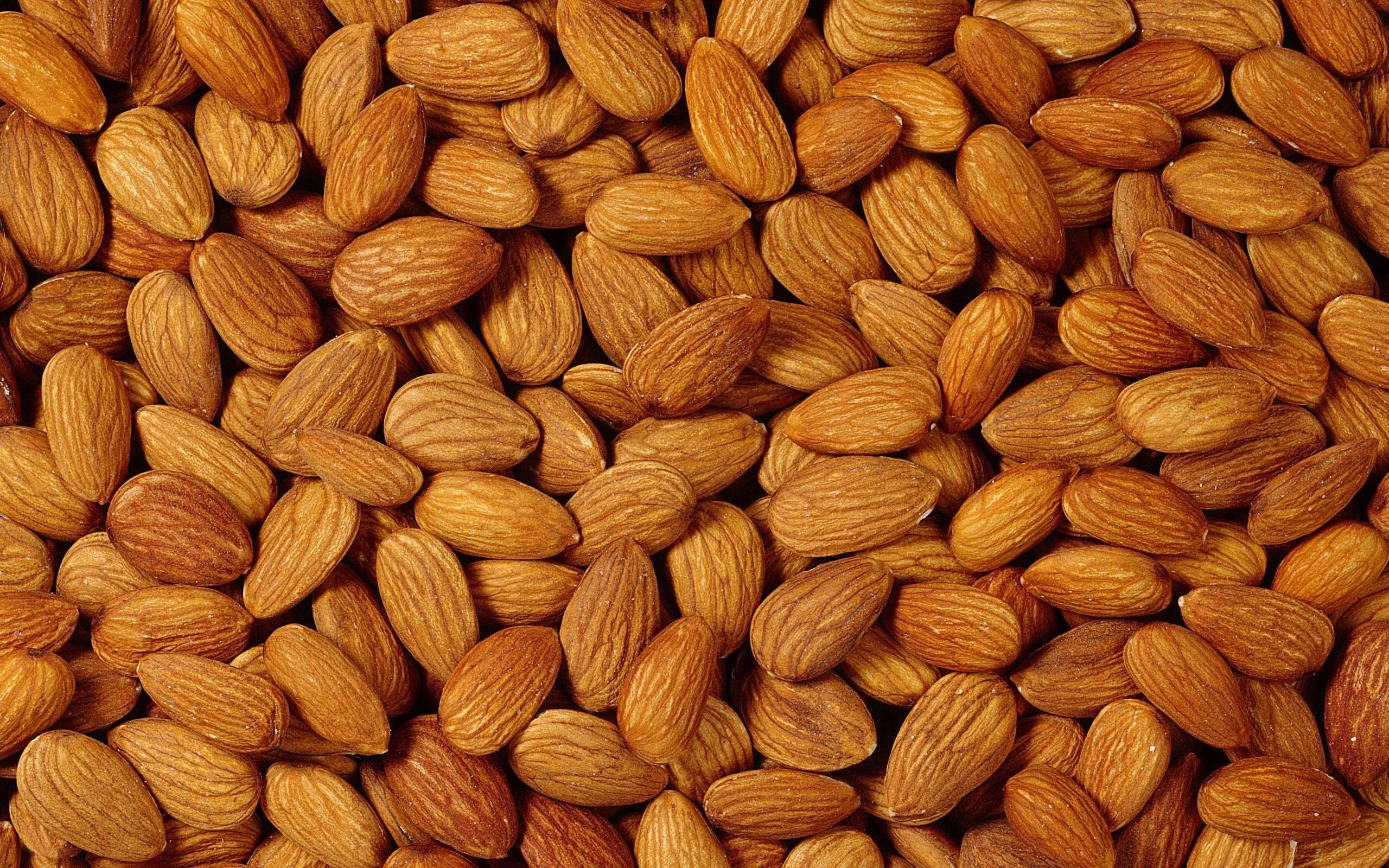 Almonds Background