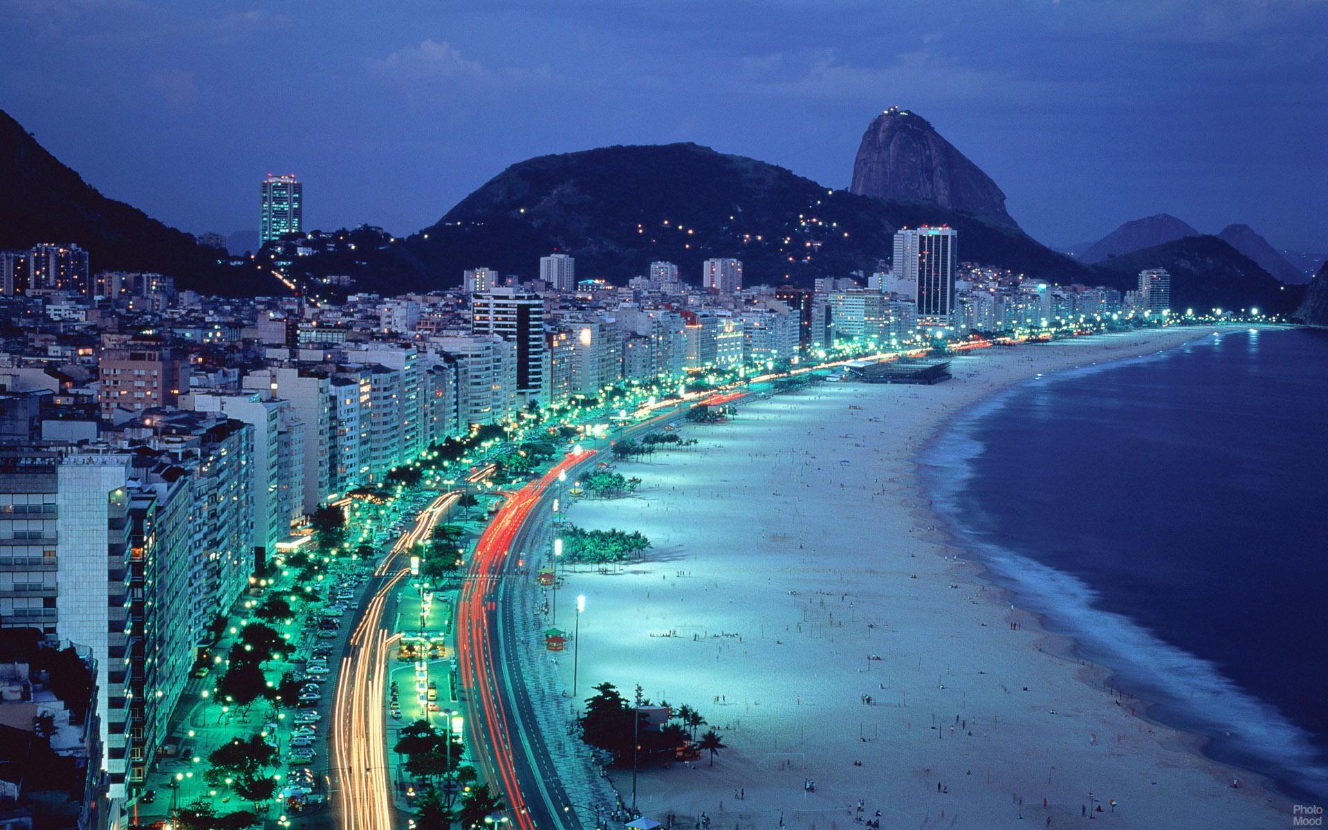 Amazing Night city in Brazil