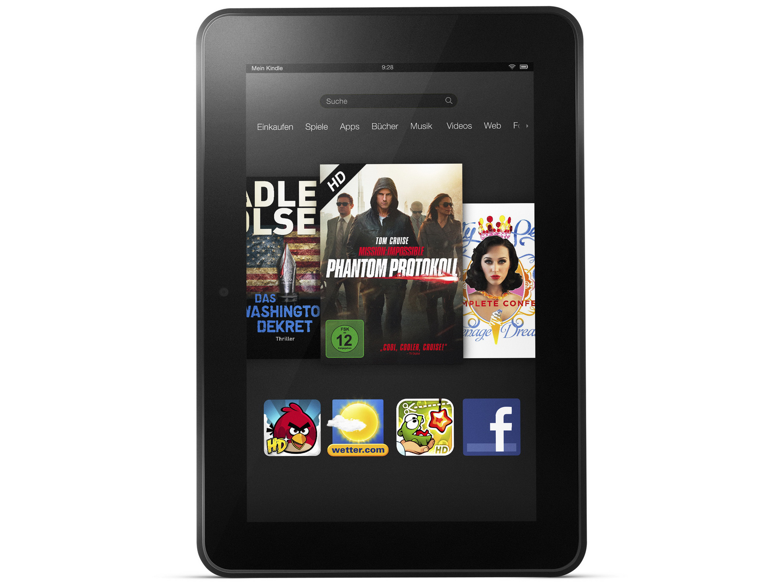 Amazon: Kindle Fire HD 8.9 ab 270 Euro erhältlich