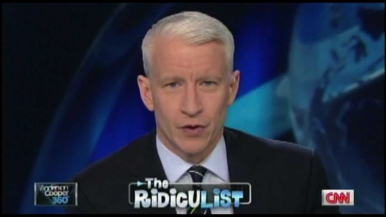 Anderson Cooper Breaks Into Uncontrollable Fit of Laughter During His Live Show