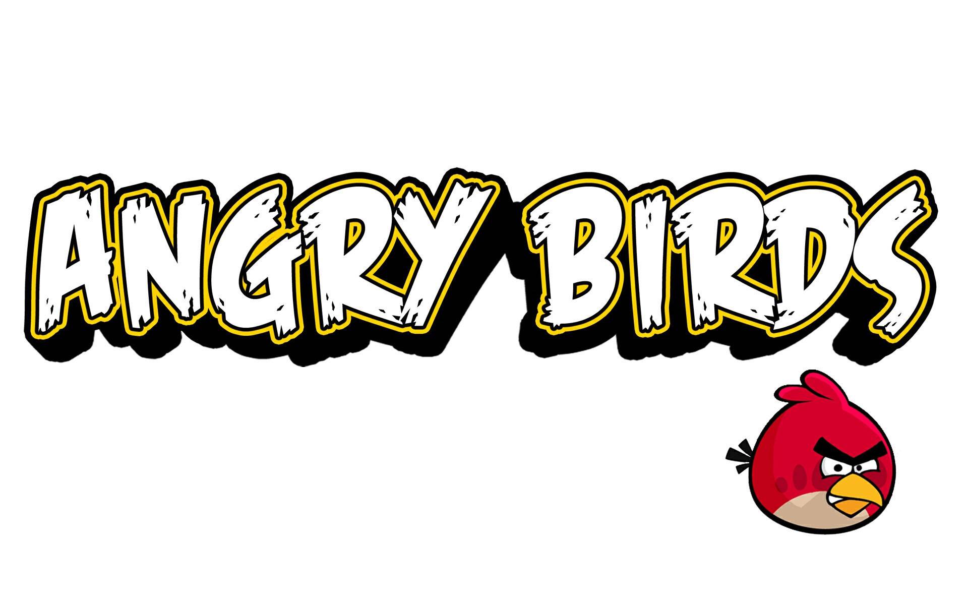 Angry Birds Logo Wallpaper