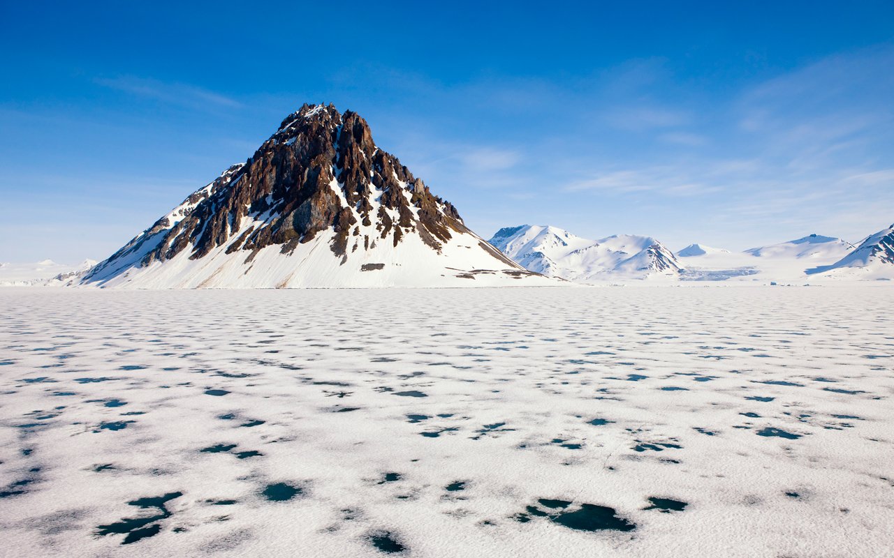 Extraordinary Arctic landscape