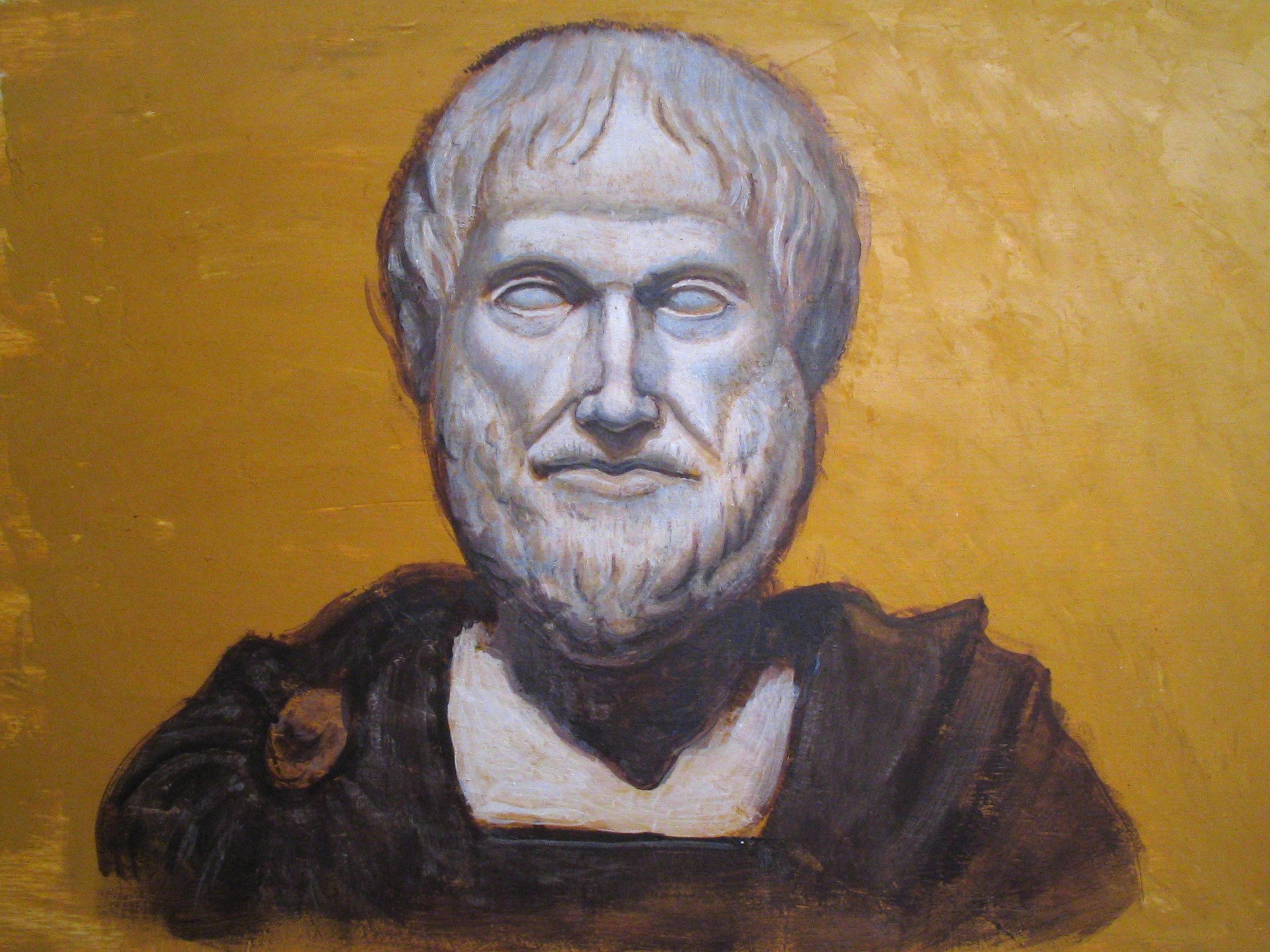 Casein-Tempera Test: Aristotle