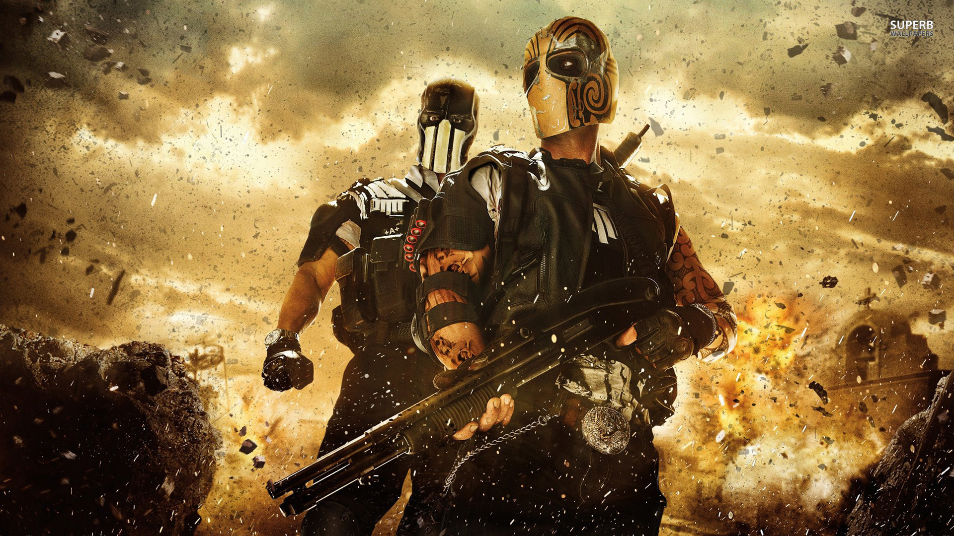 Alpha and Bravo - Army of Two: The Devil's Cartel wallpaper 1920x1080 jpg