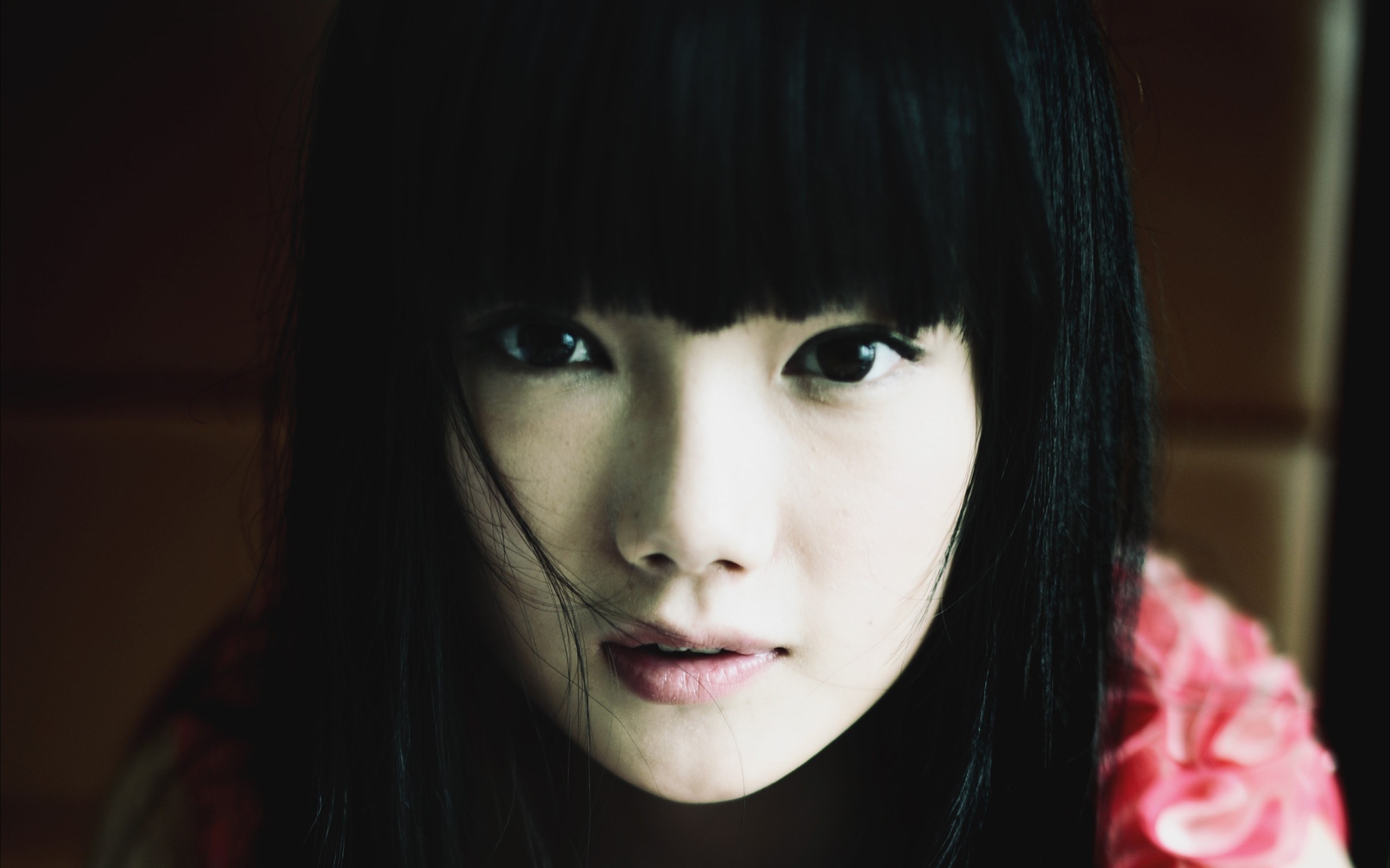 Girl Asian Portrait Brunette