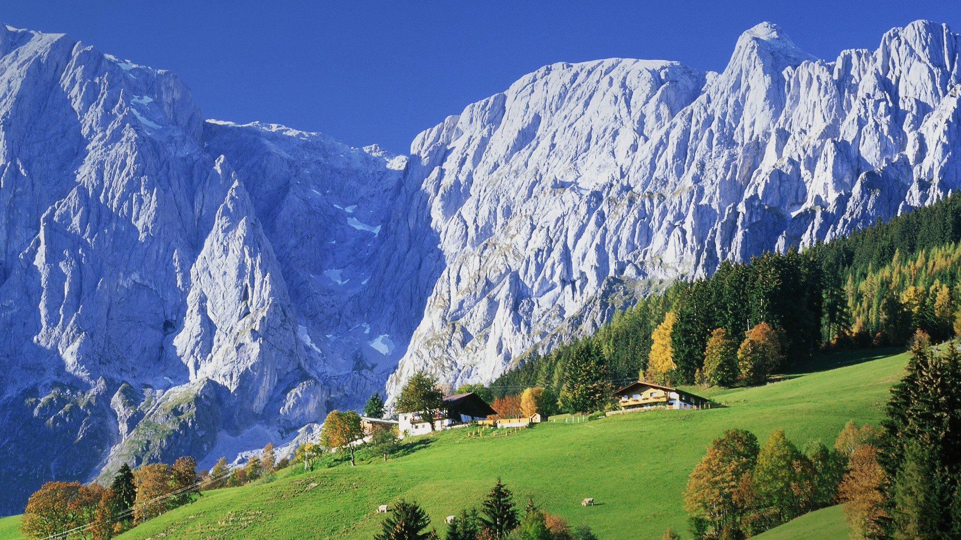 Hd Stuning Scenery in Austrian Alps Wallpaper Download Free