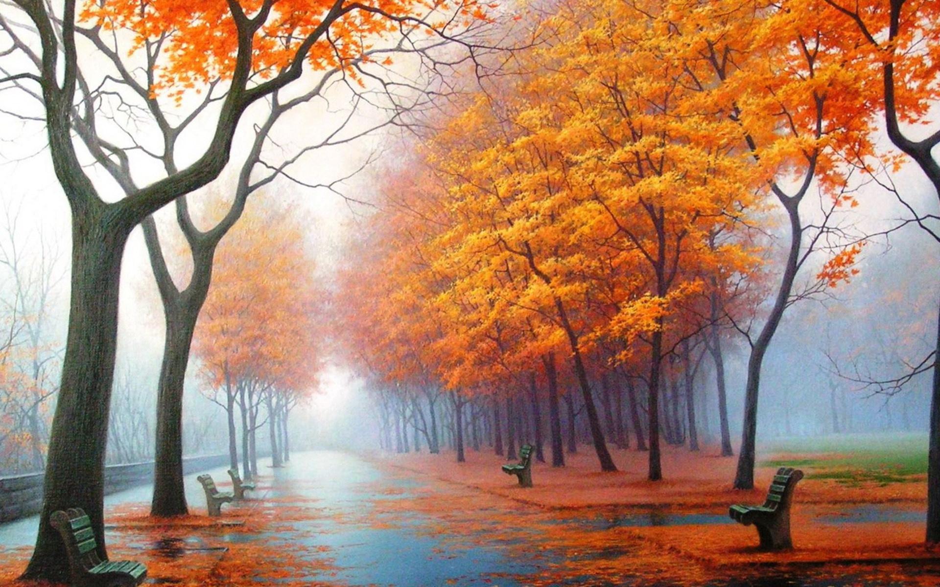 Autumn Painting wallpaper