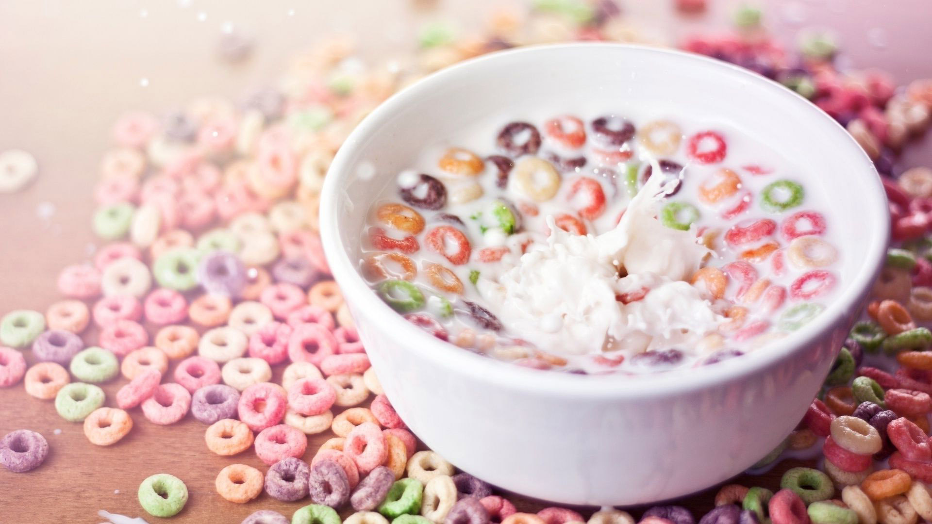 Awesome Cereal Bowl Wallpaper