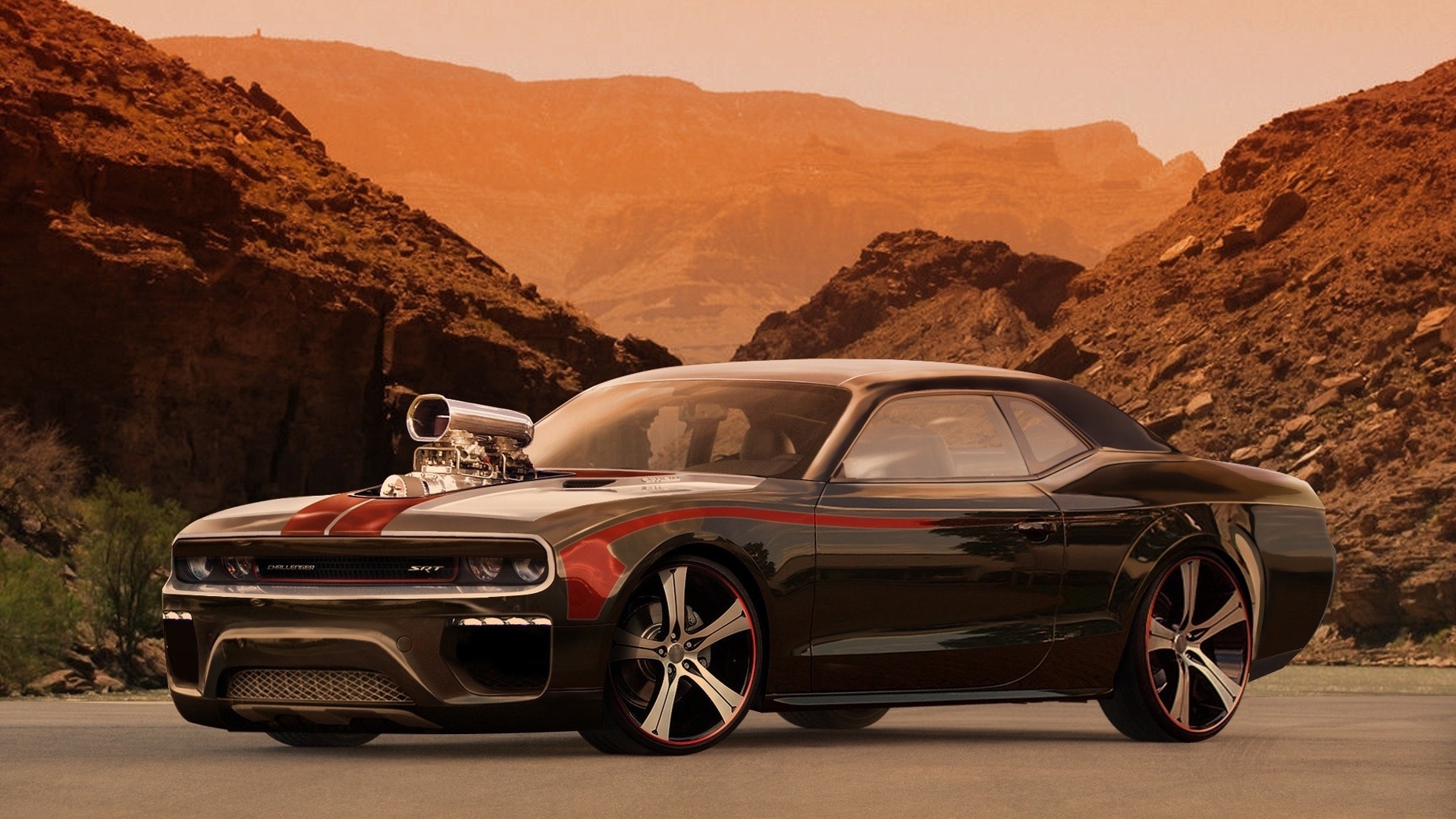 Awesome Dodge Challenger Wallpaper