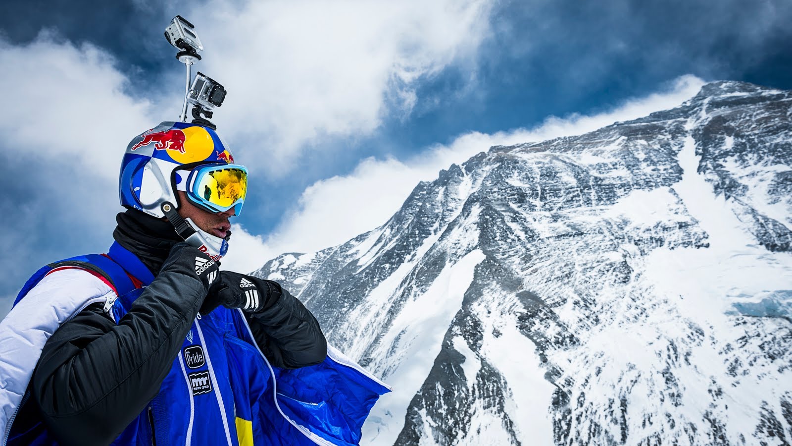 World's Highest BASE Jump - Flying from Mt. Everest