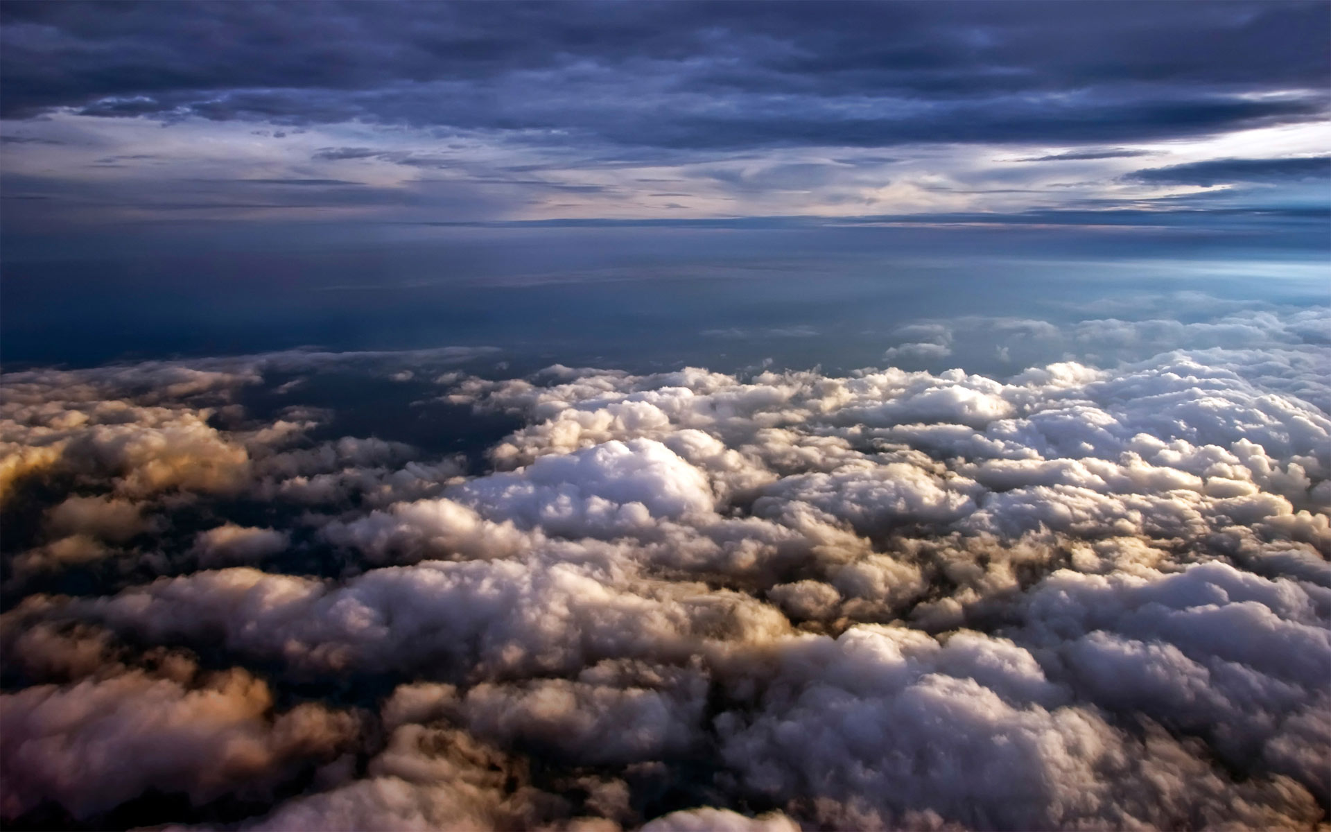 Beautiful Above the Clouds Wallpaper