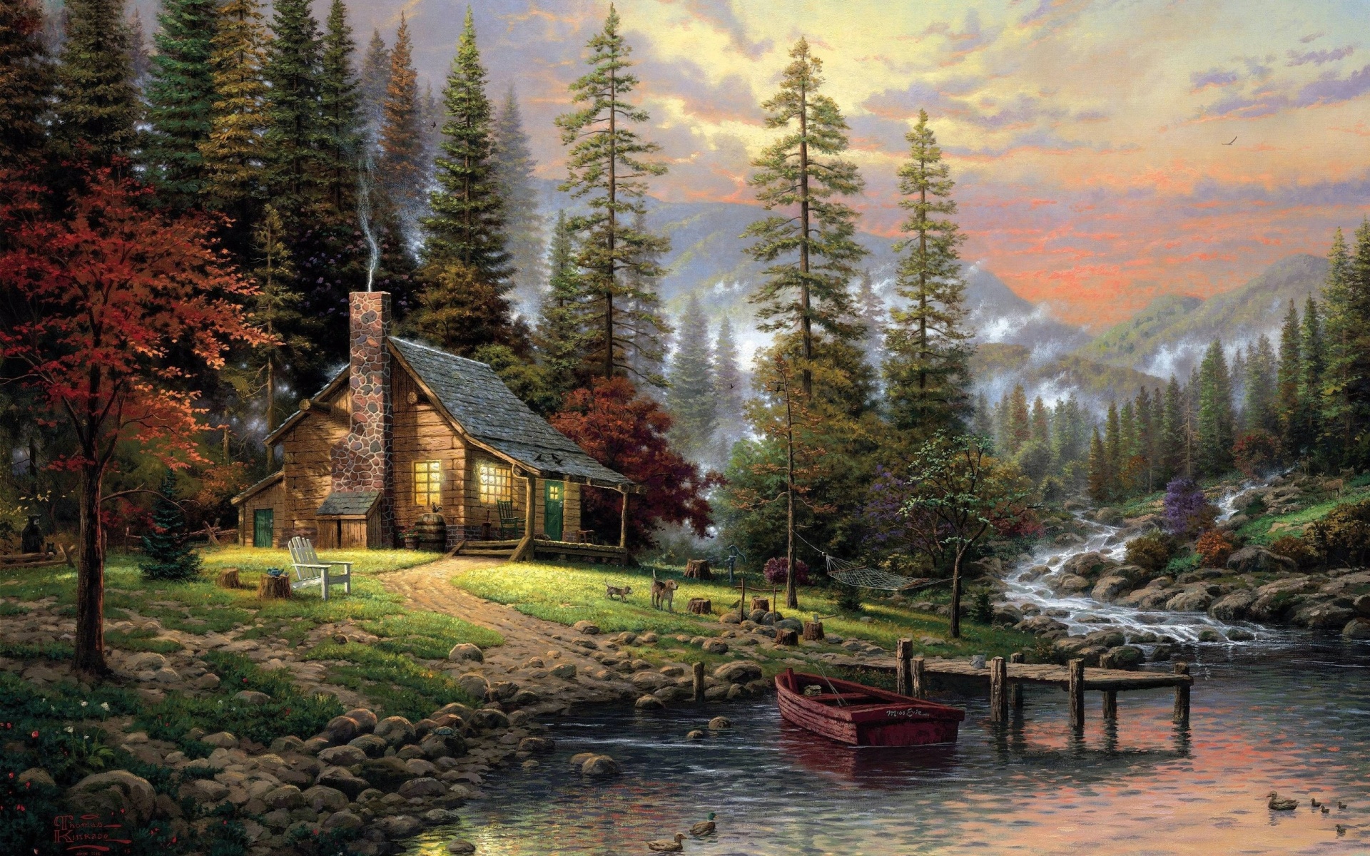 Cool Mountain Cabin Wallpapers