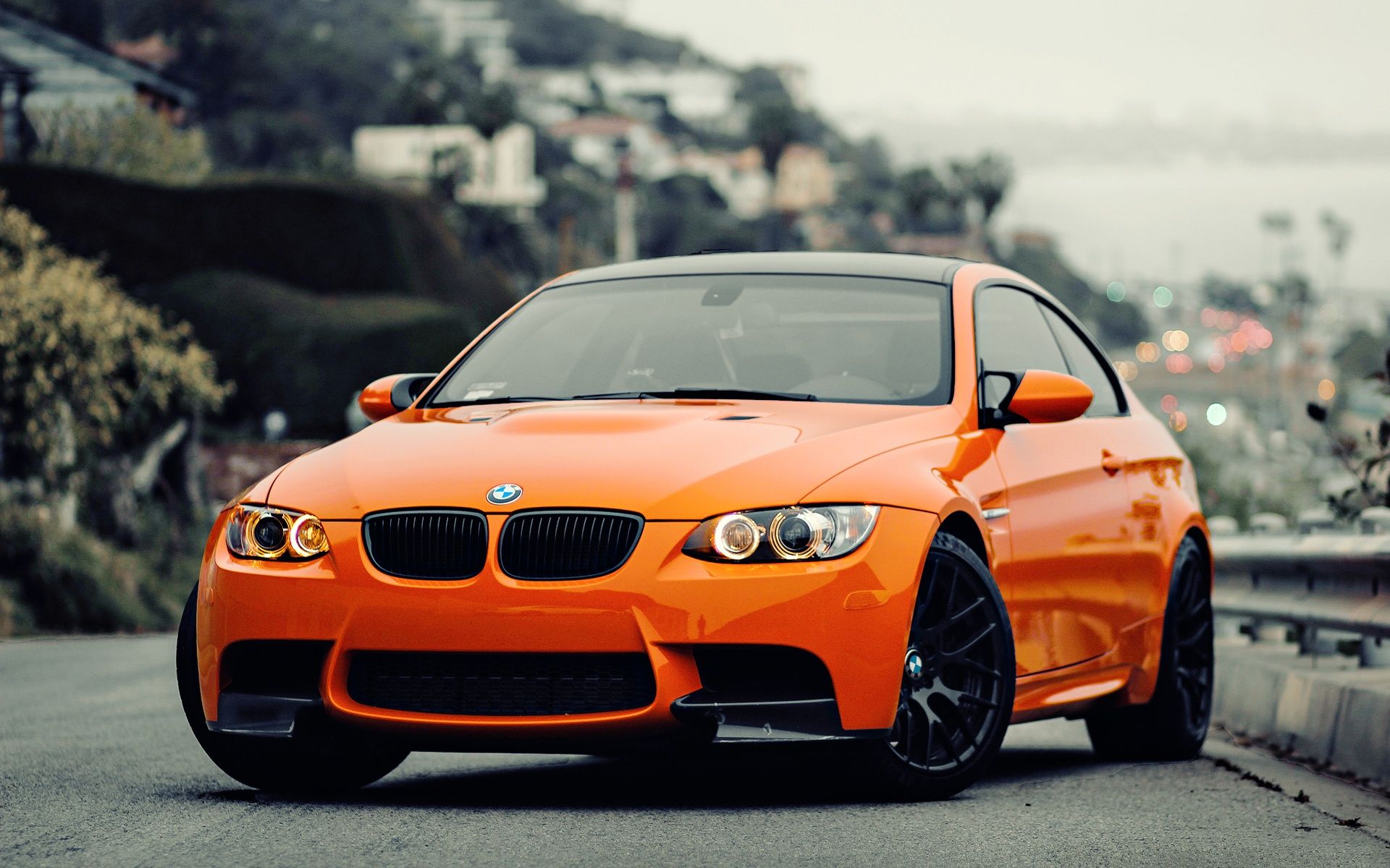 Beautiful Orange Car