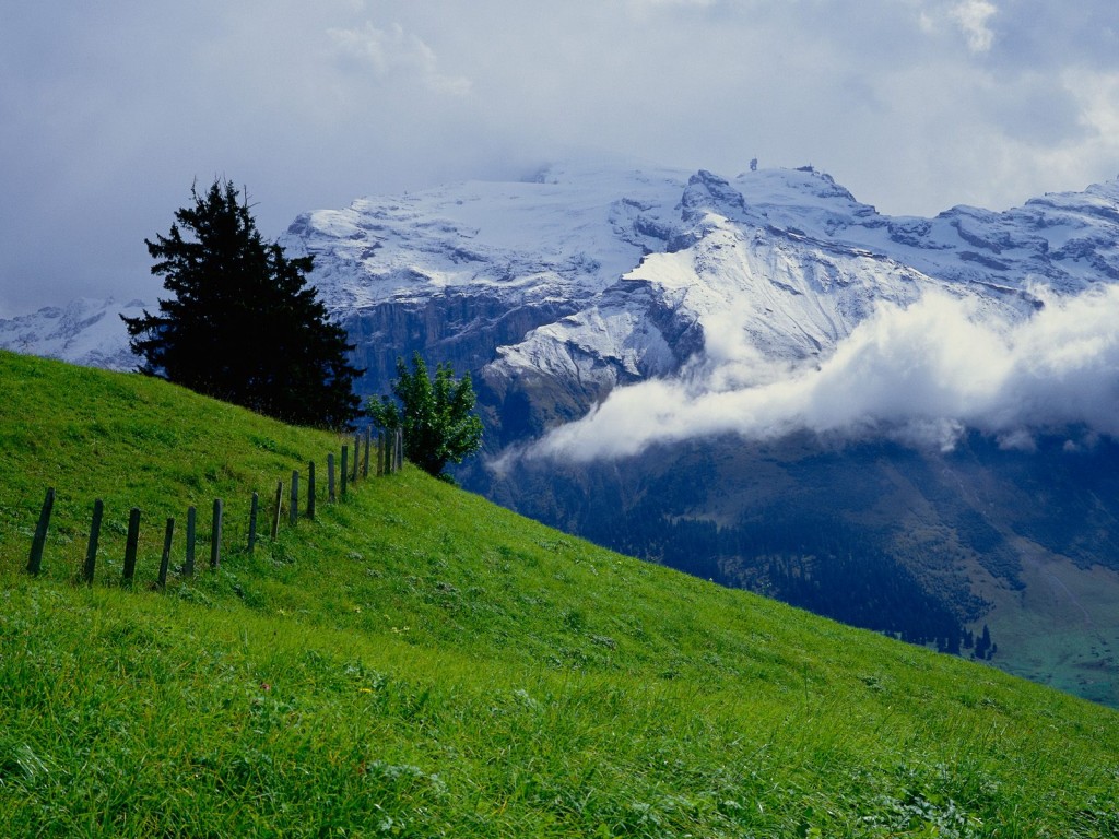 Switzerland Mountain Natural Beauty