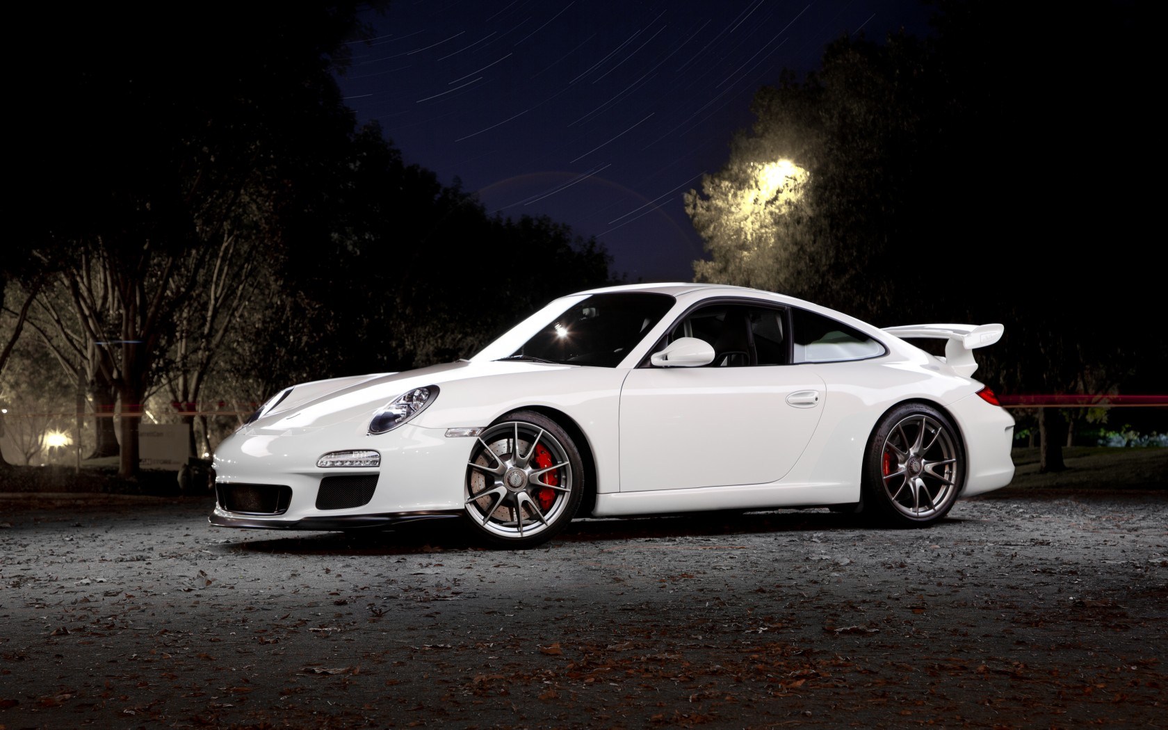 Beautiful White Porsche Wallpaper