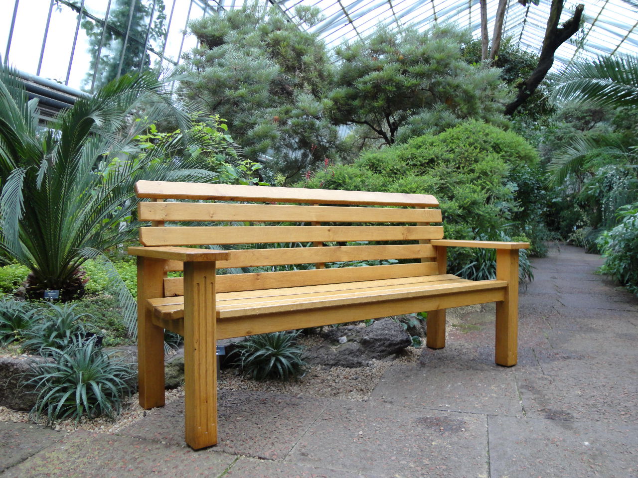 One of Our New Benches (click to enlarge)