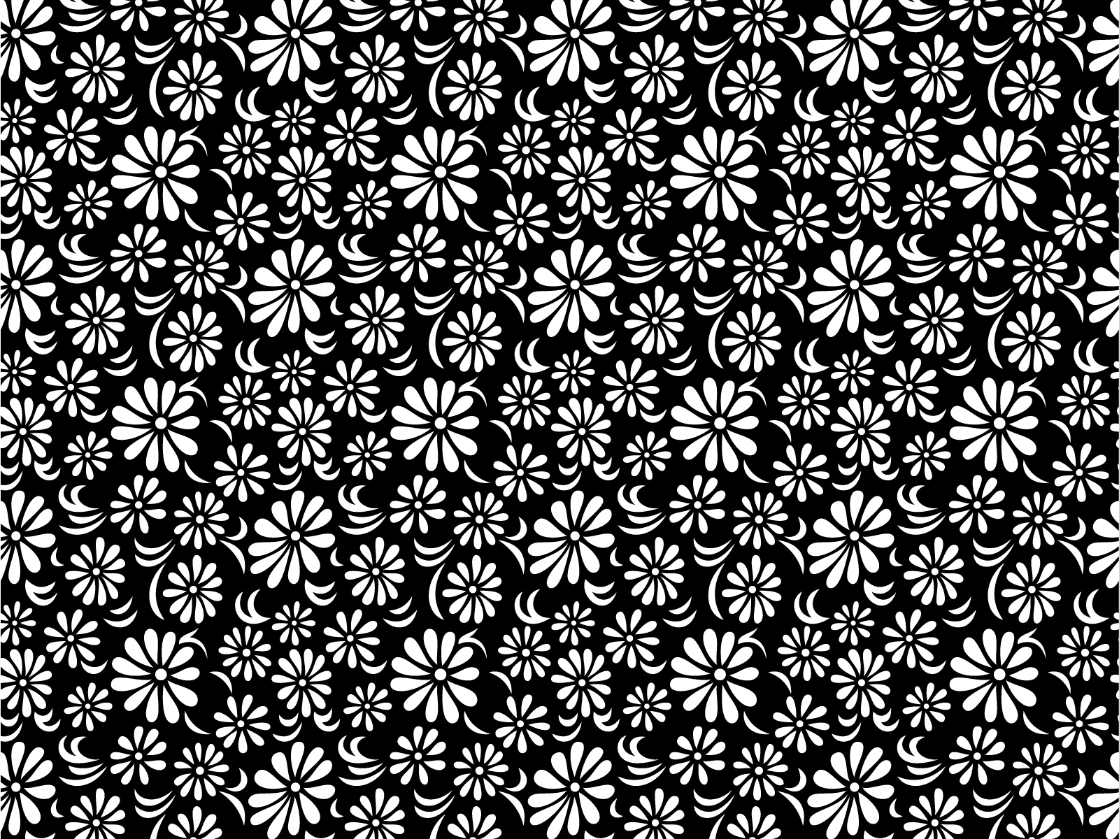 Related Wallpapers. Black and White Floral ...