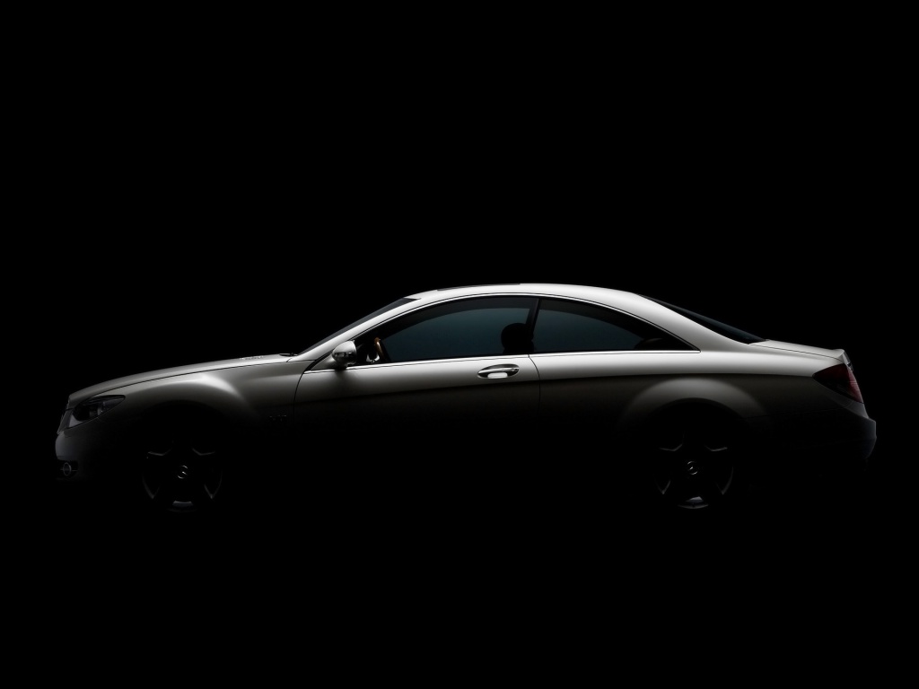 Car Model On Black Background Gray Car black background