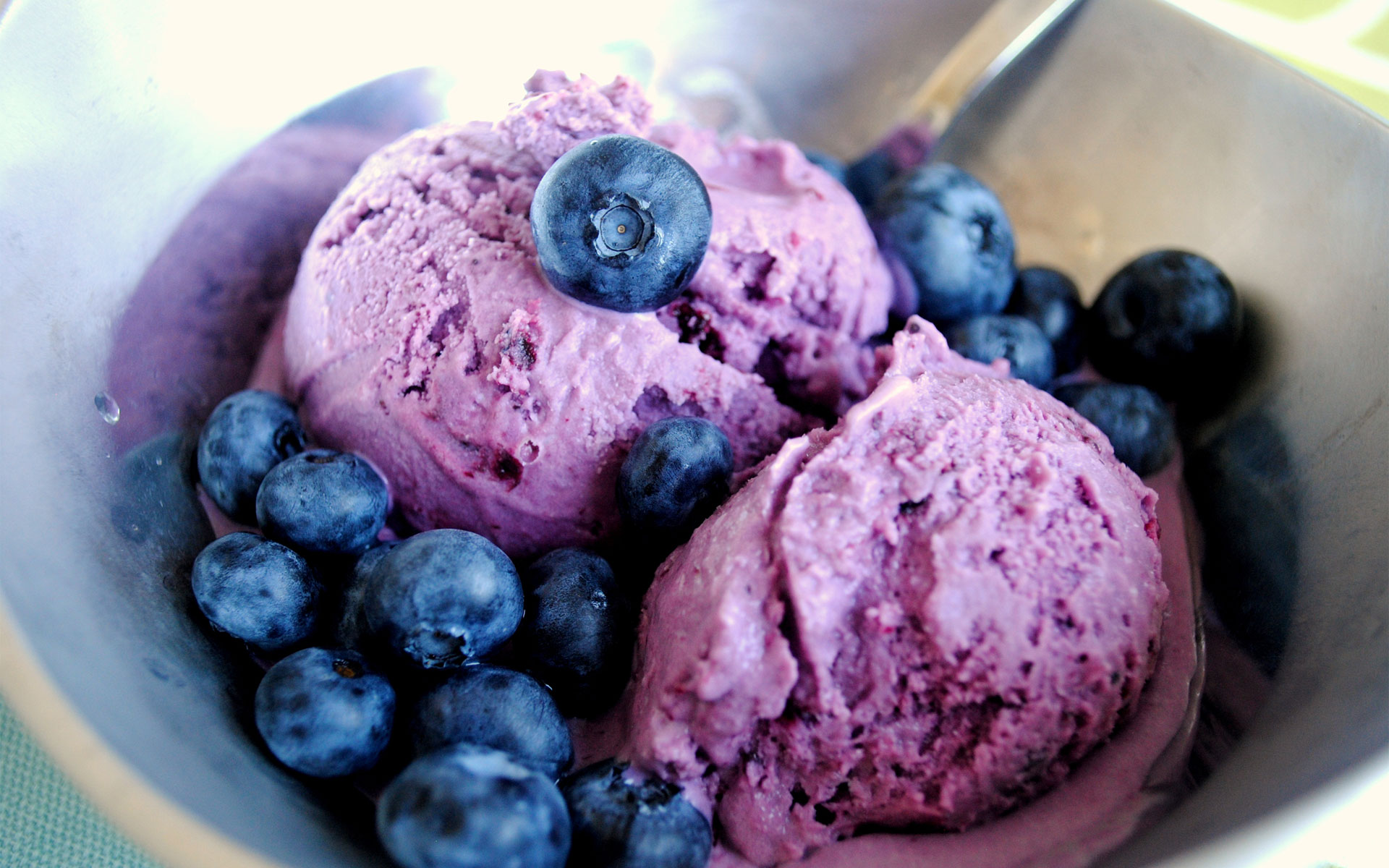 Blueberry Icecream Wallpaper