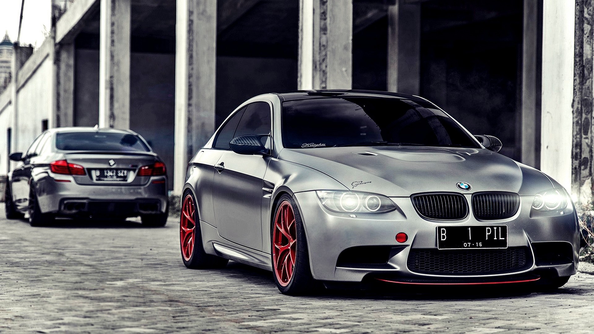 BMW M5 F10M and BMW M3 E92