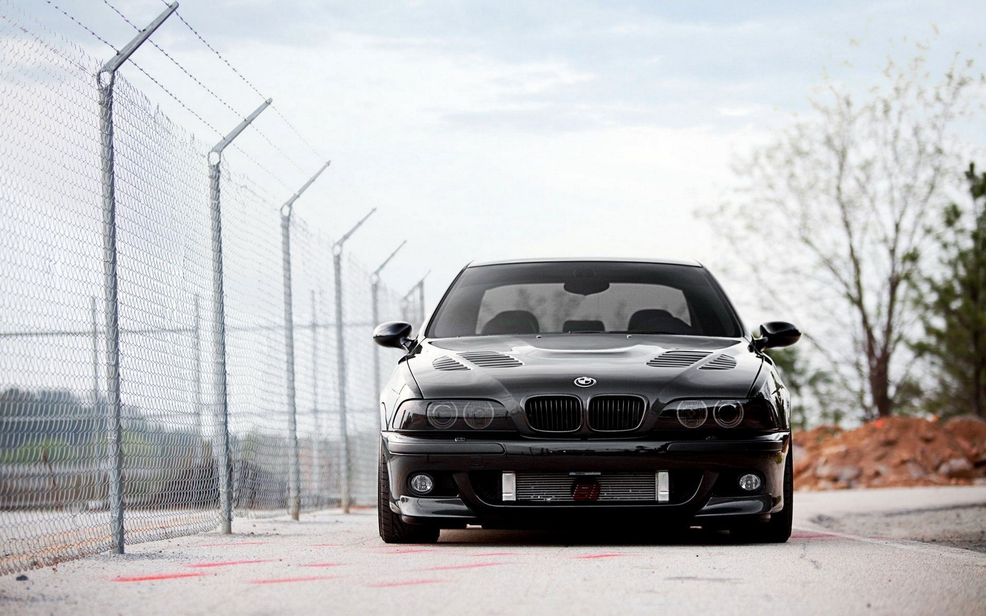 BMW M5 Supercharged E39 Car Fence Parking
