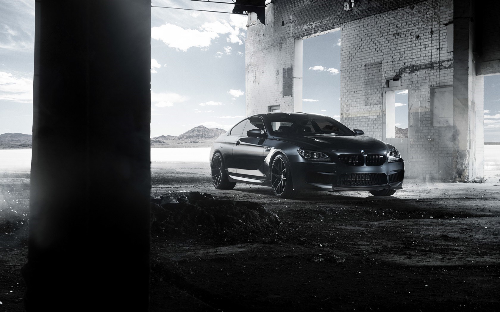 BMW M6 Coupe F13 Black Car Tuning