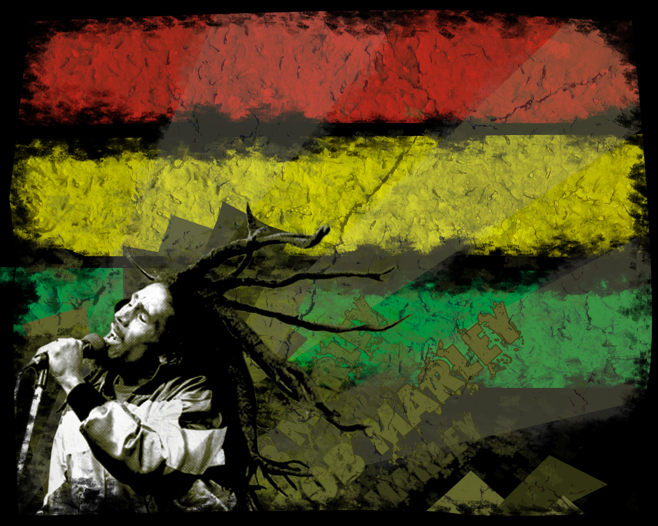 Bob Marley · Bob_marley_wall_1280x1024_by_dexter13_sk