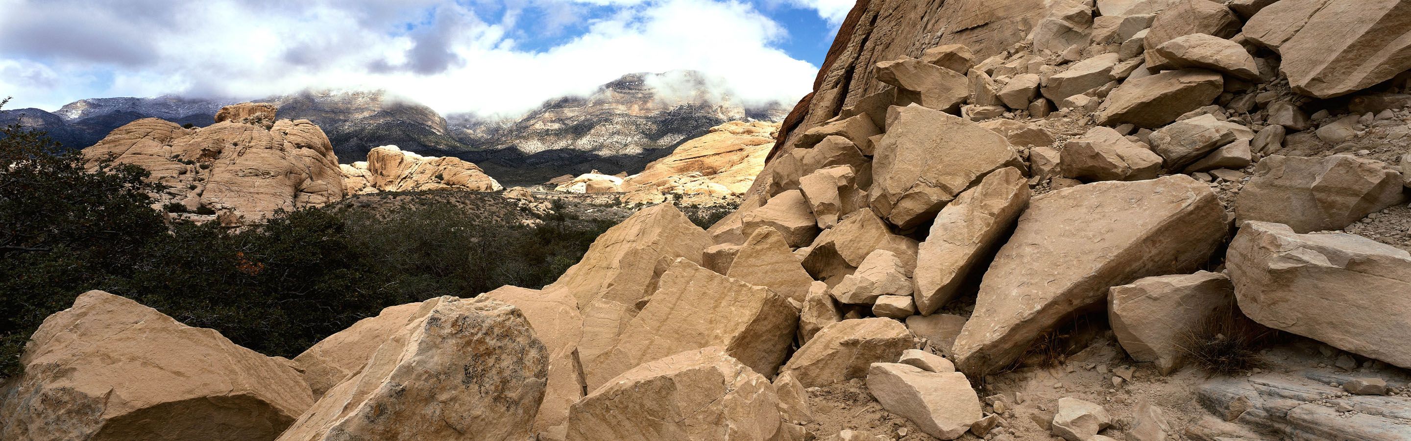 Boulders Background