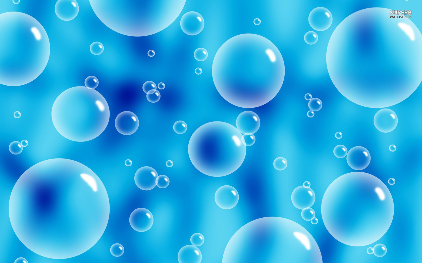 Bubbles wallpaper 1680x1050