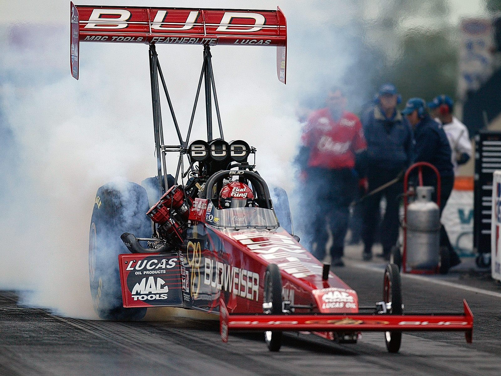 Budweiser Top Fuel Dragsters