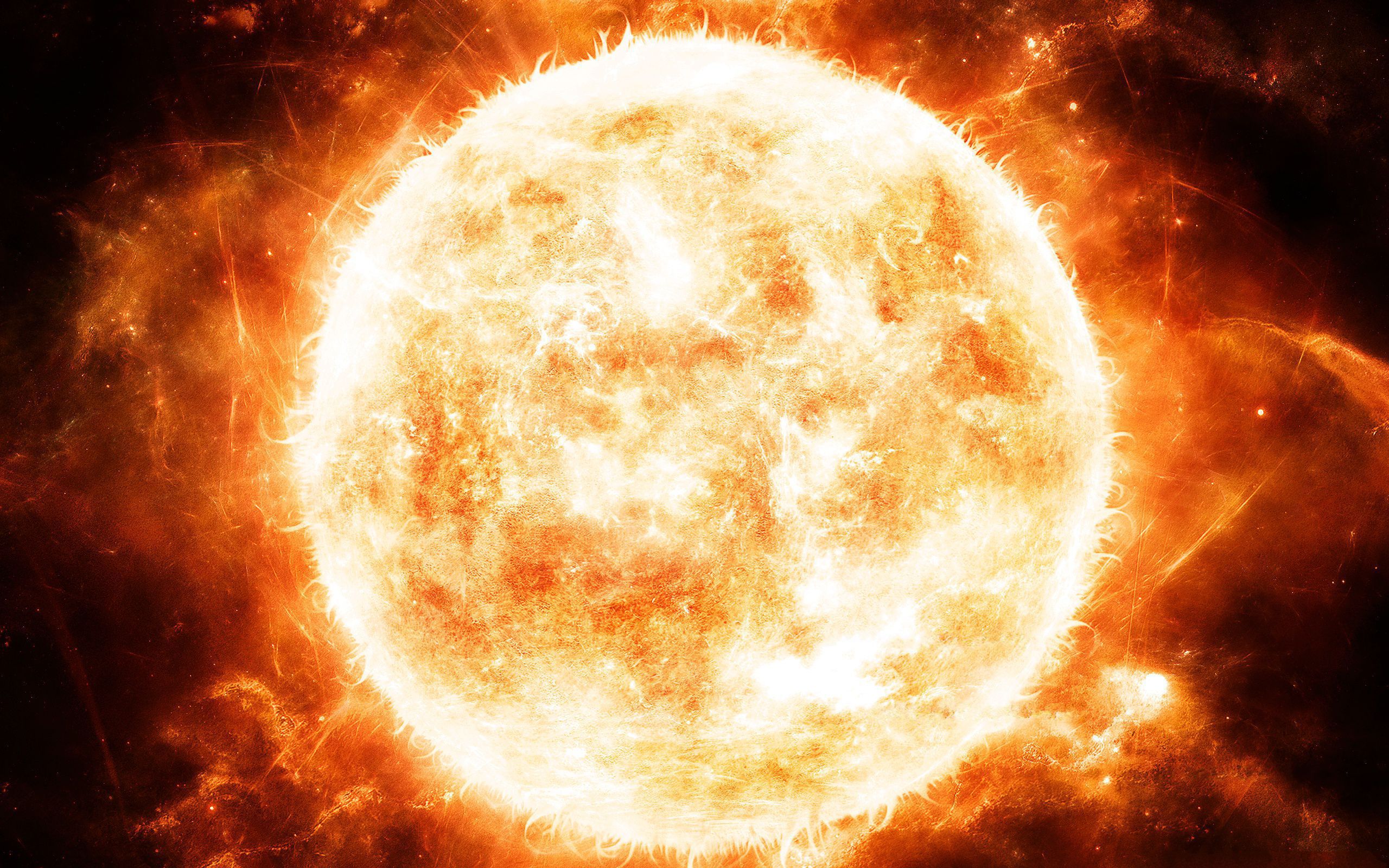 Burning Sun Wallpaper 2560x1600 34418