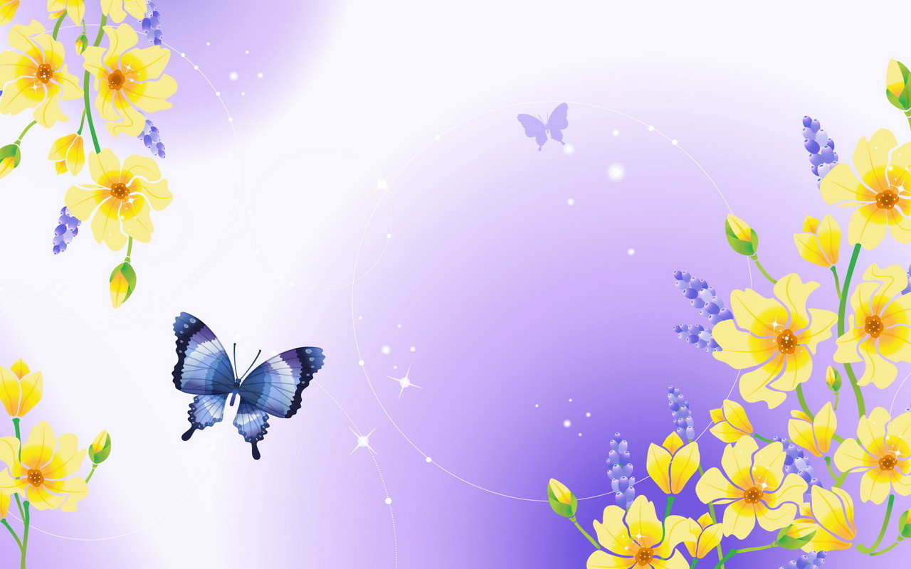Blue Butterfly Wallpaper; Butterfly Wallpaper ...