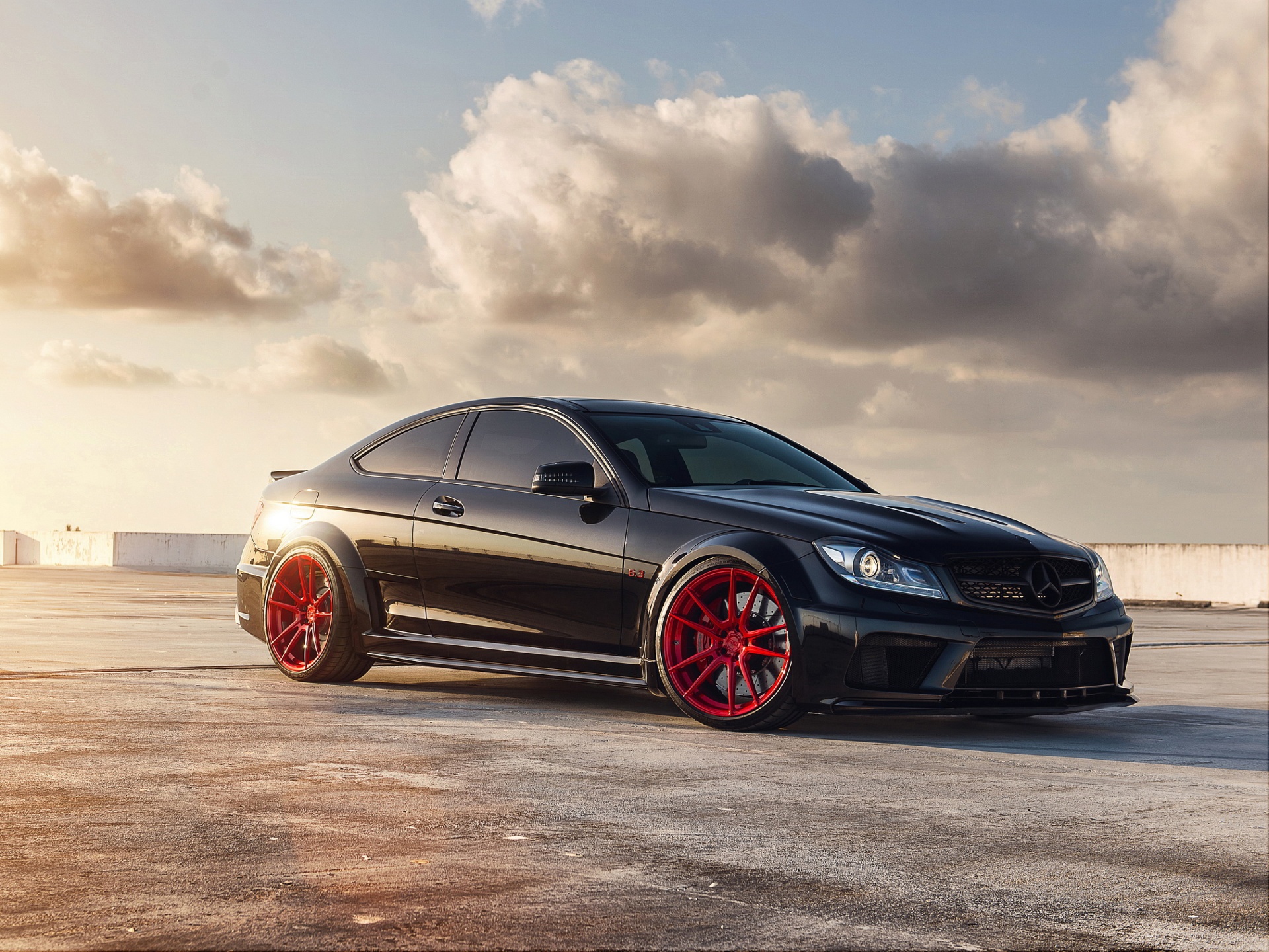 C63 amg black edition Wallpaper in 1920x1440 Normal