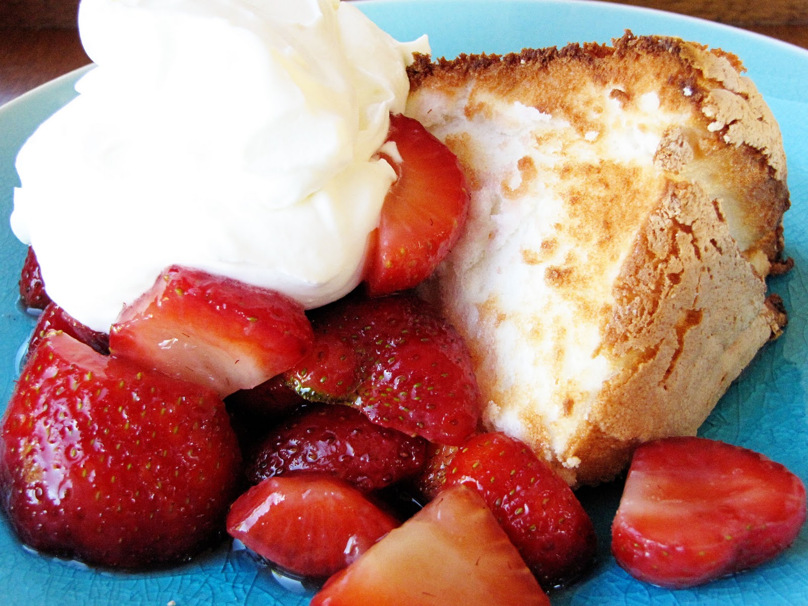 It's pretty much a deconstructed Strawberry Shortcake if you think about it. I remember having this after dinner in the summer time, so good, ...