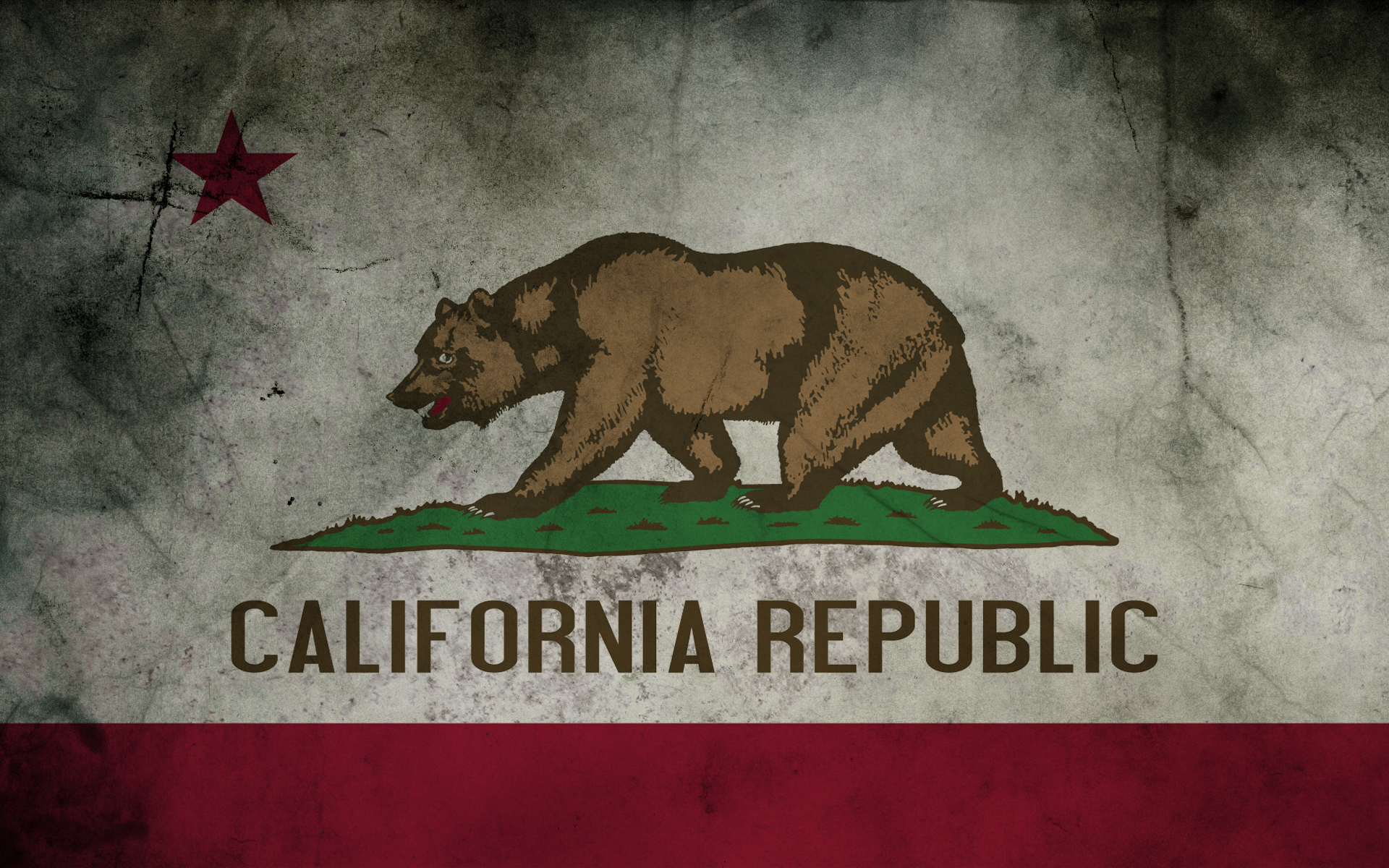 California Flag Wallpaper